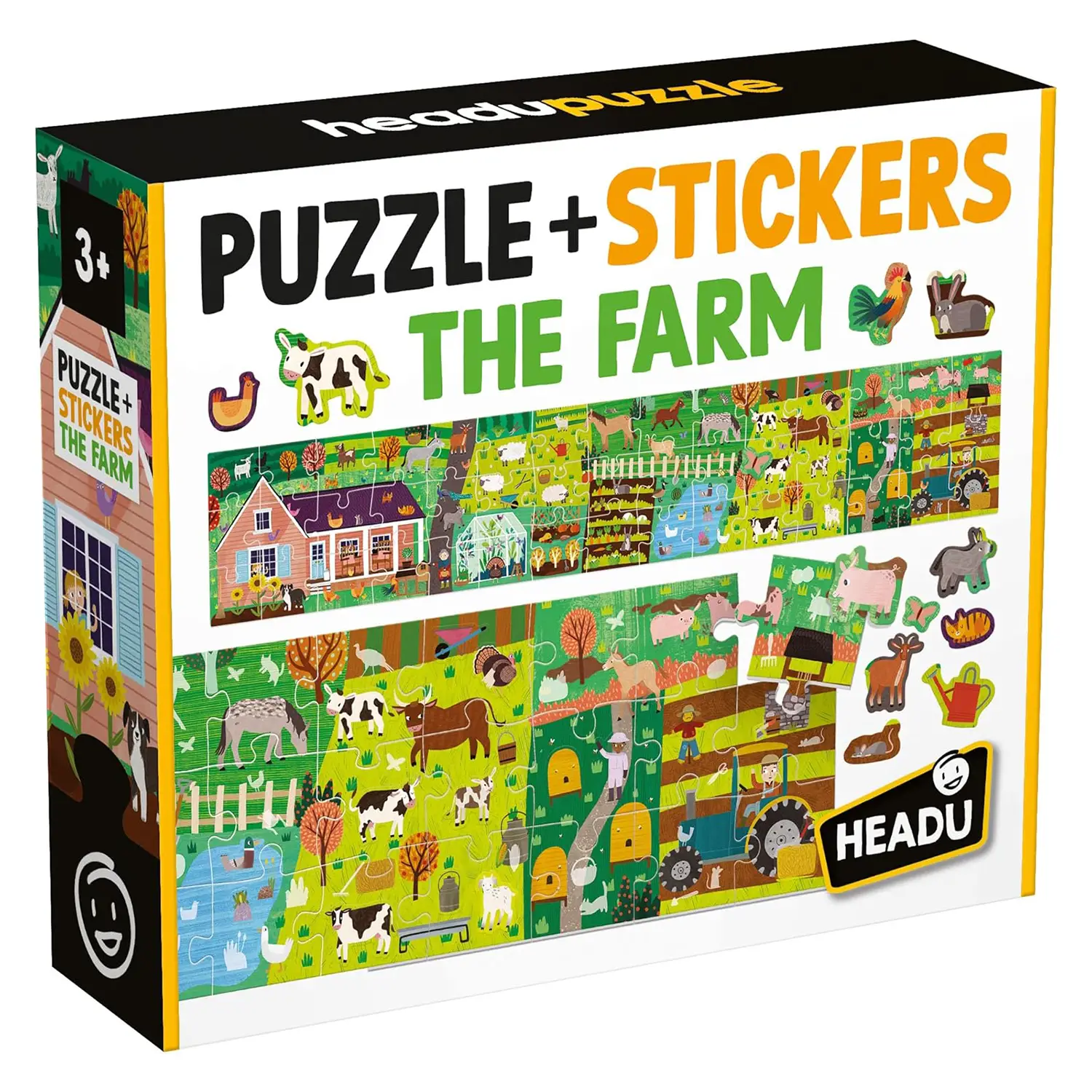 Puzzle più Stickers The Farm - Associazioni e tombole