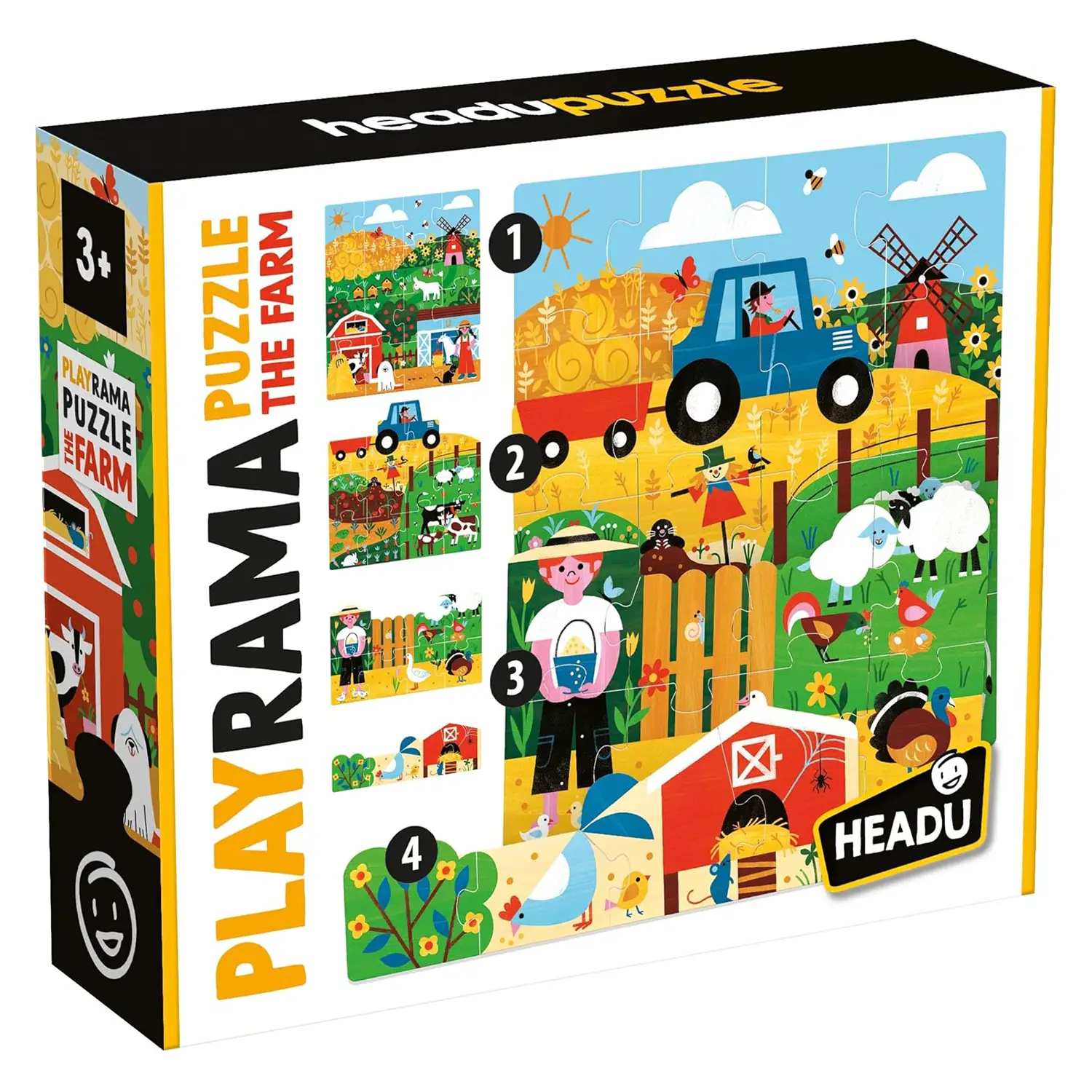 Playrama Puzzle The Farm - Associazioni e tombole
