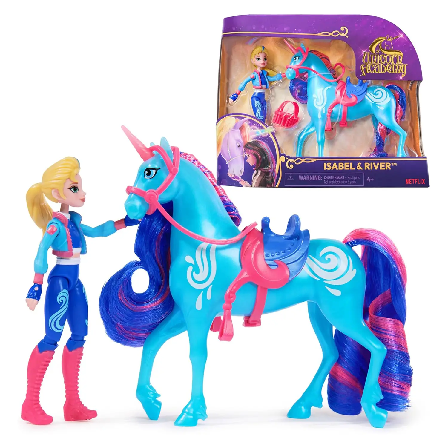 Set Unicorn Academy Isabel e River - collezionabili bambina