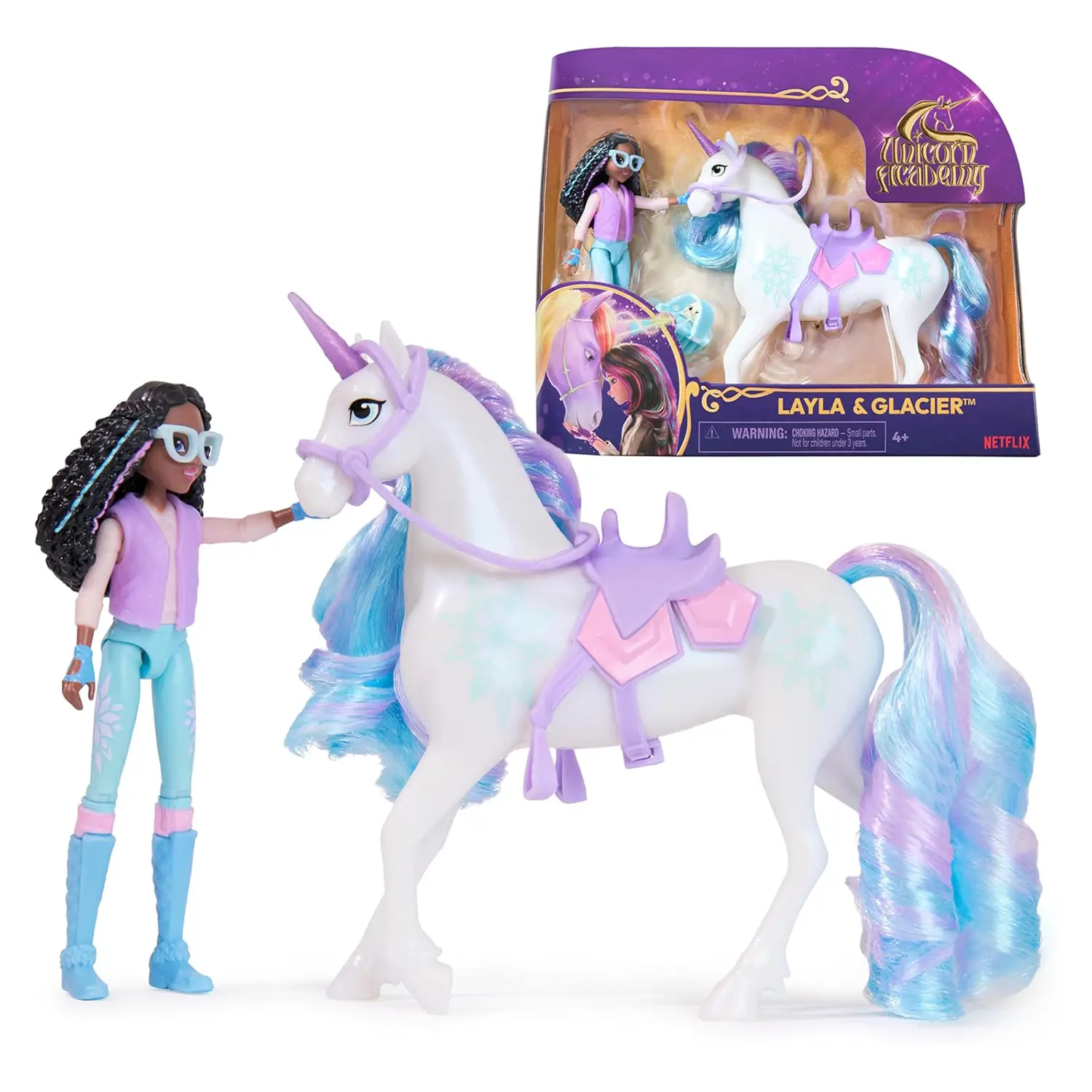 Set Unicorn Academy Laya e Glacier - collezionabili bambina