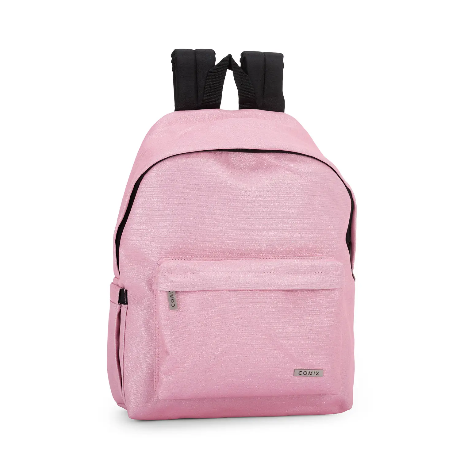 Comix Zaino Scuola Americano Lurex Rosa - zaini americani