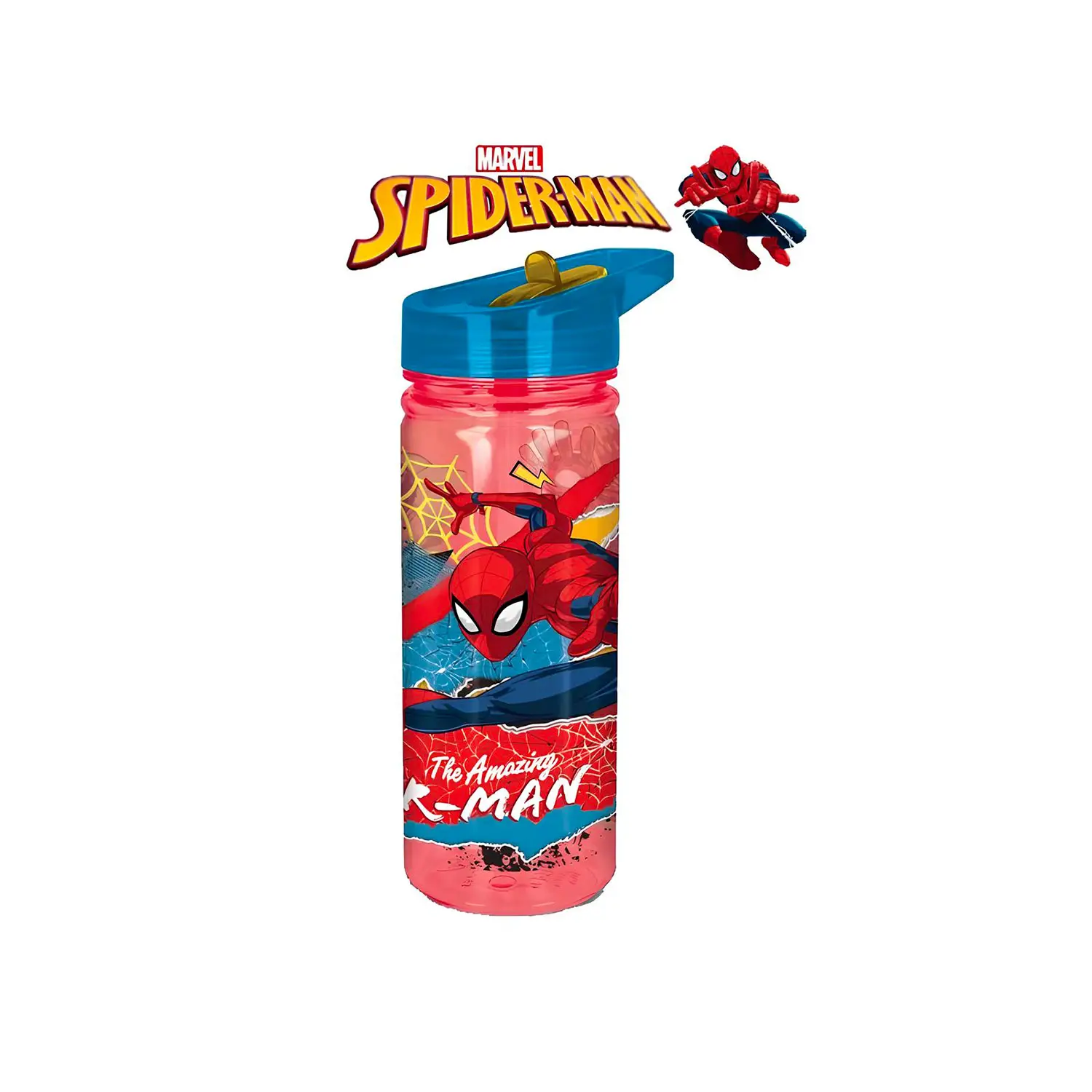 Borraccia Large Spiderman Ecozen con Beccuccio 580 ml - borracce
