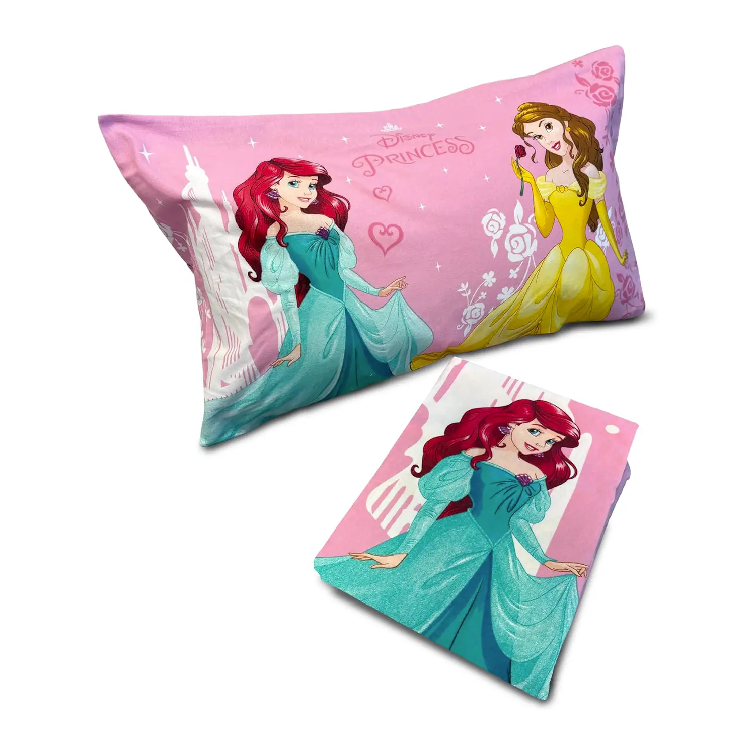 Set Lenzuolo Letto Singolo Princess in Flanella - biancheria casa
