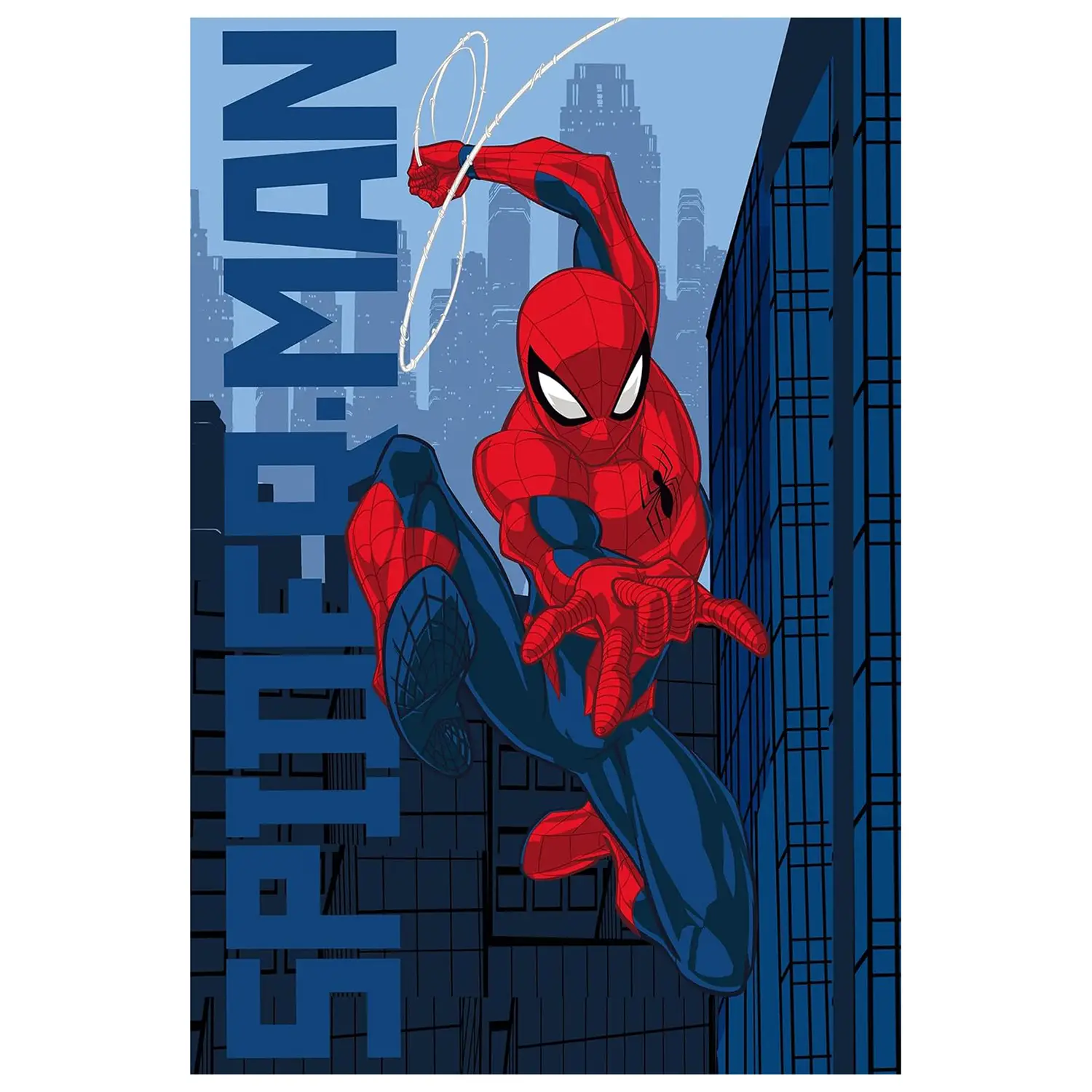 Plaid Soft Touch 100x150 cm Spiderman - biancheria casa