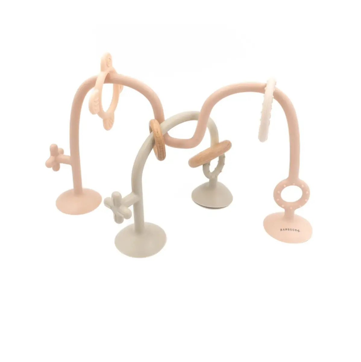 Gioco Con Ventose Bamboom Soft Pink - Primi giochi