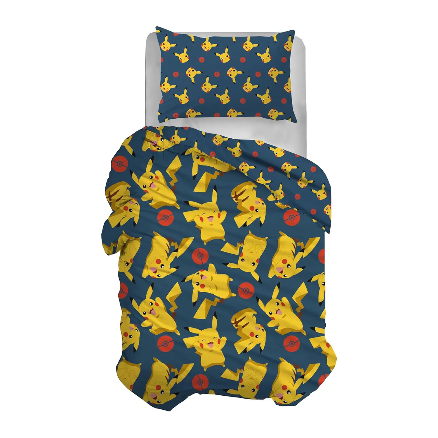Copripiumino Parure 1 Piazza Pokemon - biancheria casa