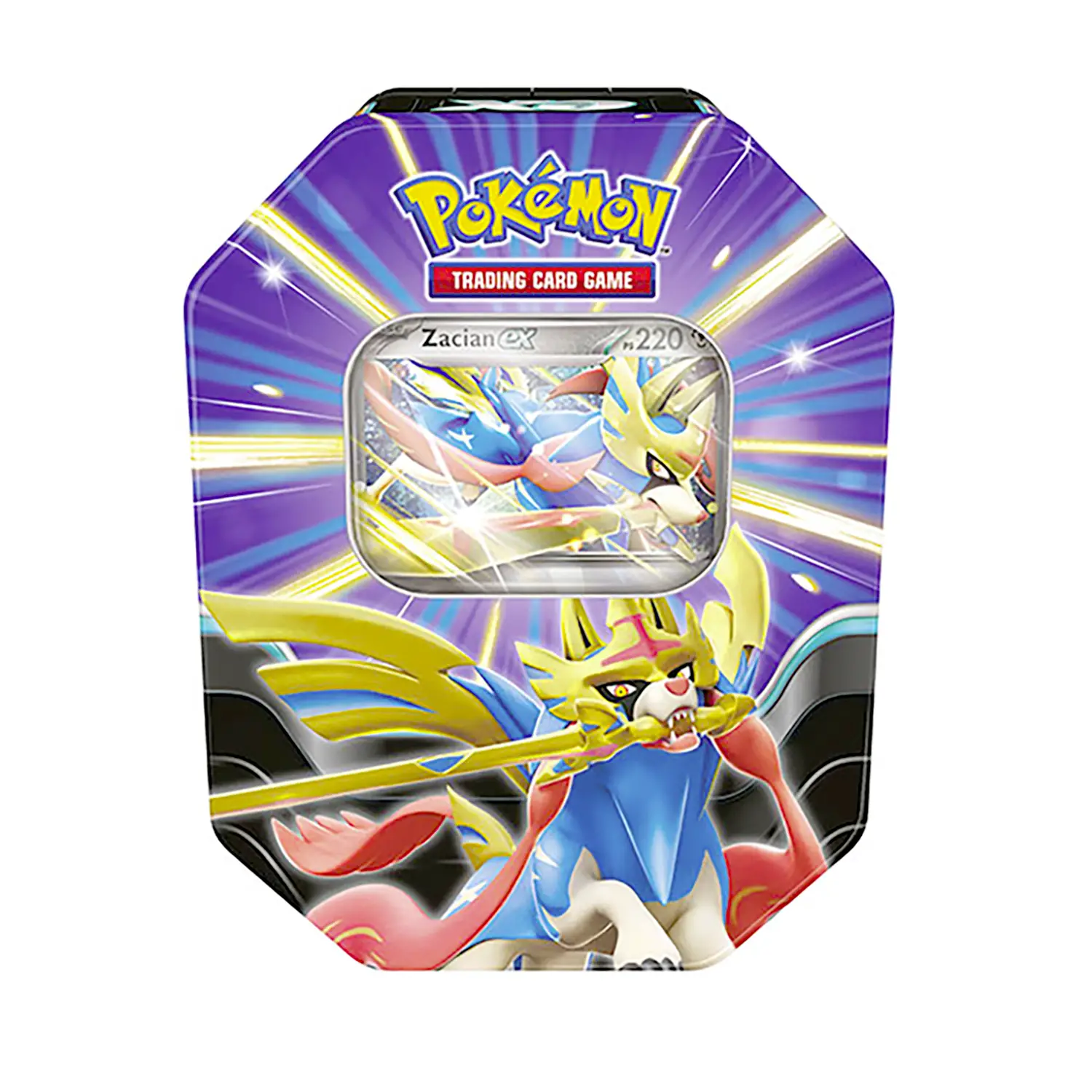 Pokemon Tin Da Collezione Leggende Sovrane 2025 Zacian - Ex - Giochi di società