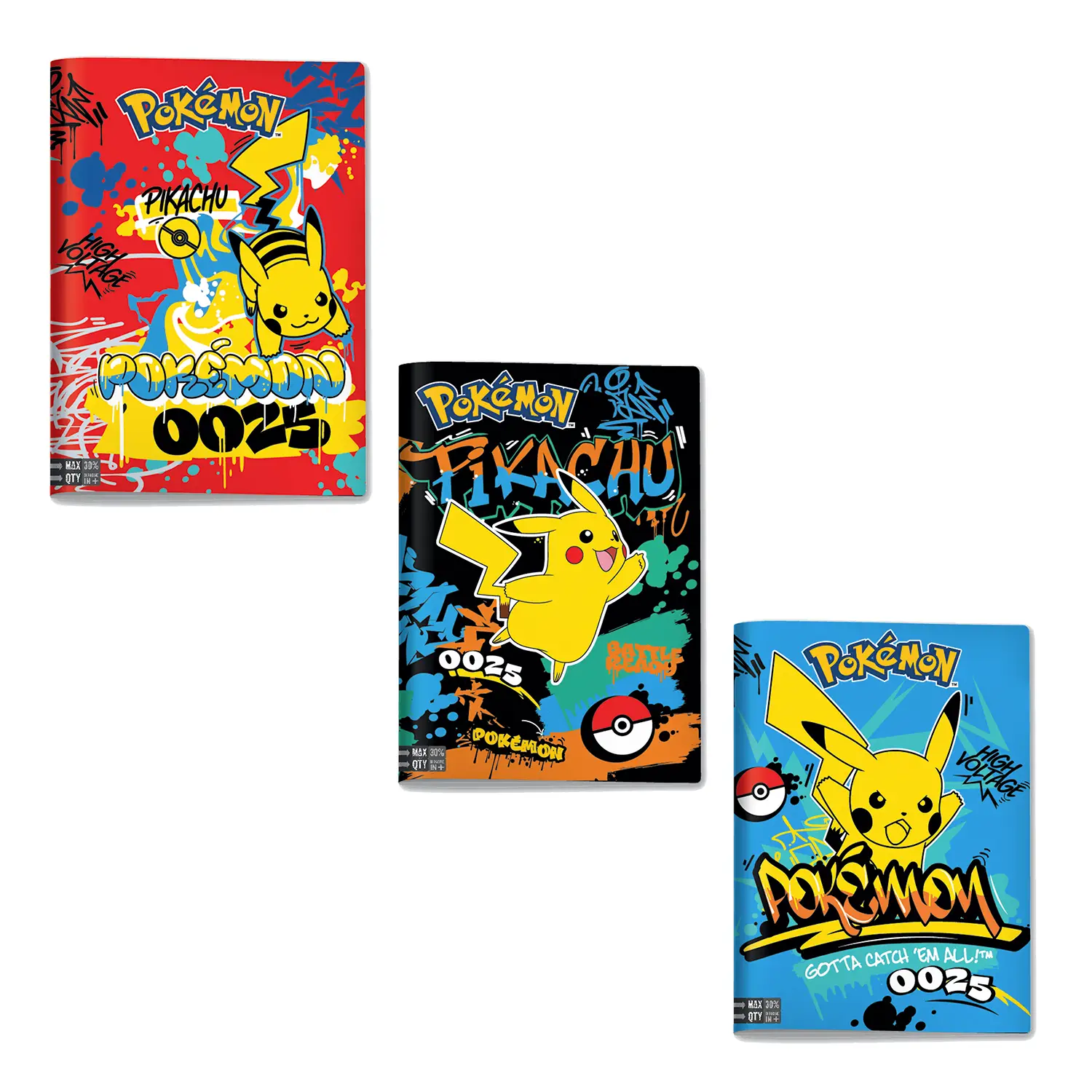 Pokemon Quaderno A4 Maxi 96/100 Rigatura 1r - Cancelleria varia