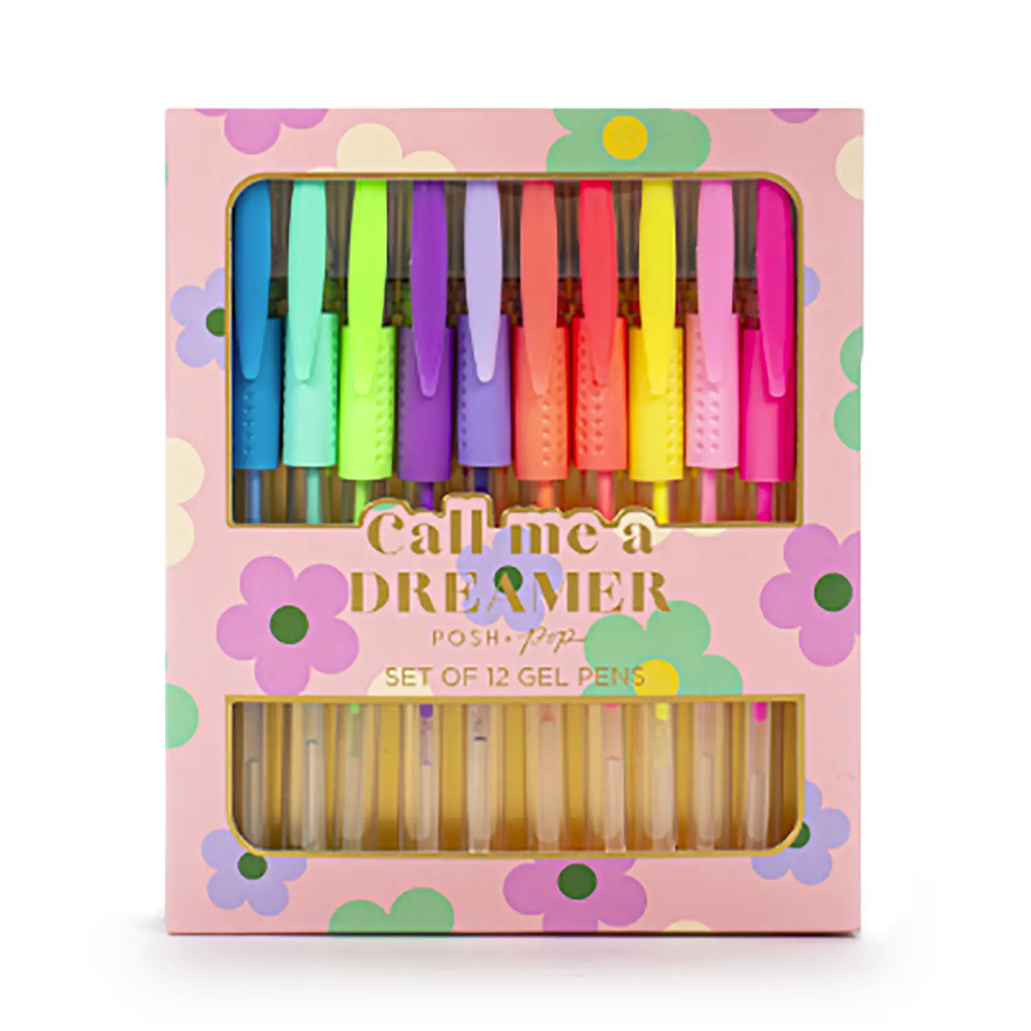 Tri-coastal Design Set di 12 Penne Gel Pastello Call Me a Dreamer - cancelleria