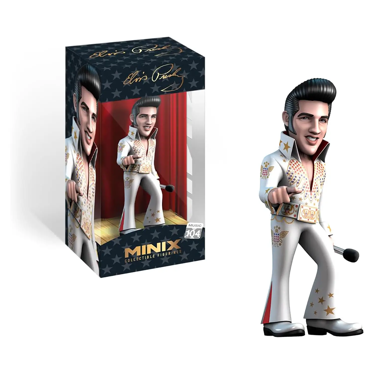Minix Collectible Figurines Elvis White - action figures ed accessori