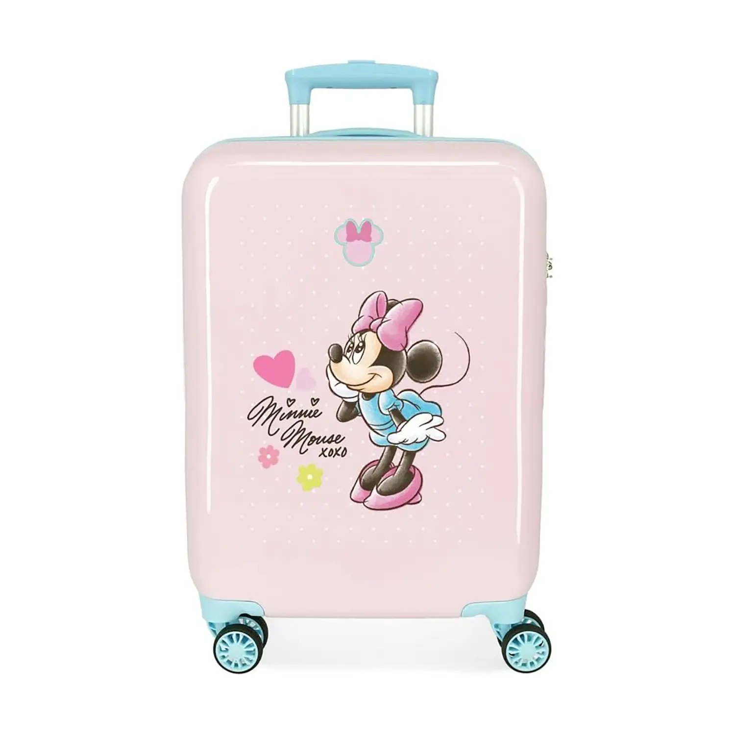 Imagine Minnie Trolley Abs 55 Cm 4 Ruote Rosa - valige e borse da viaggio