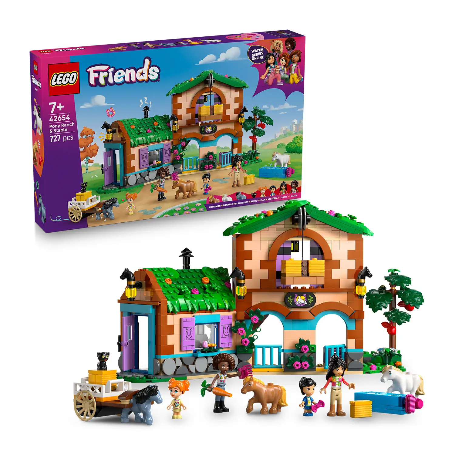 Lego Friends Ranch e Scuderia Dei Pony 42654 - lego