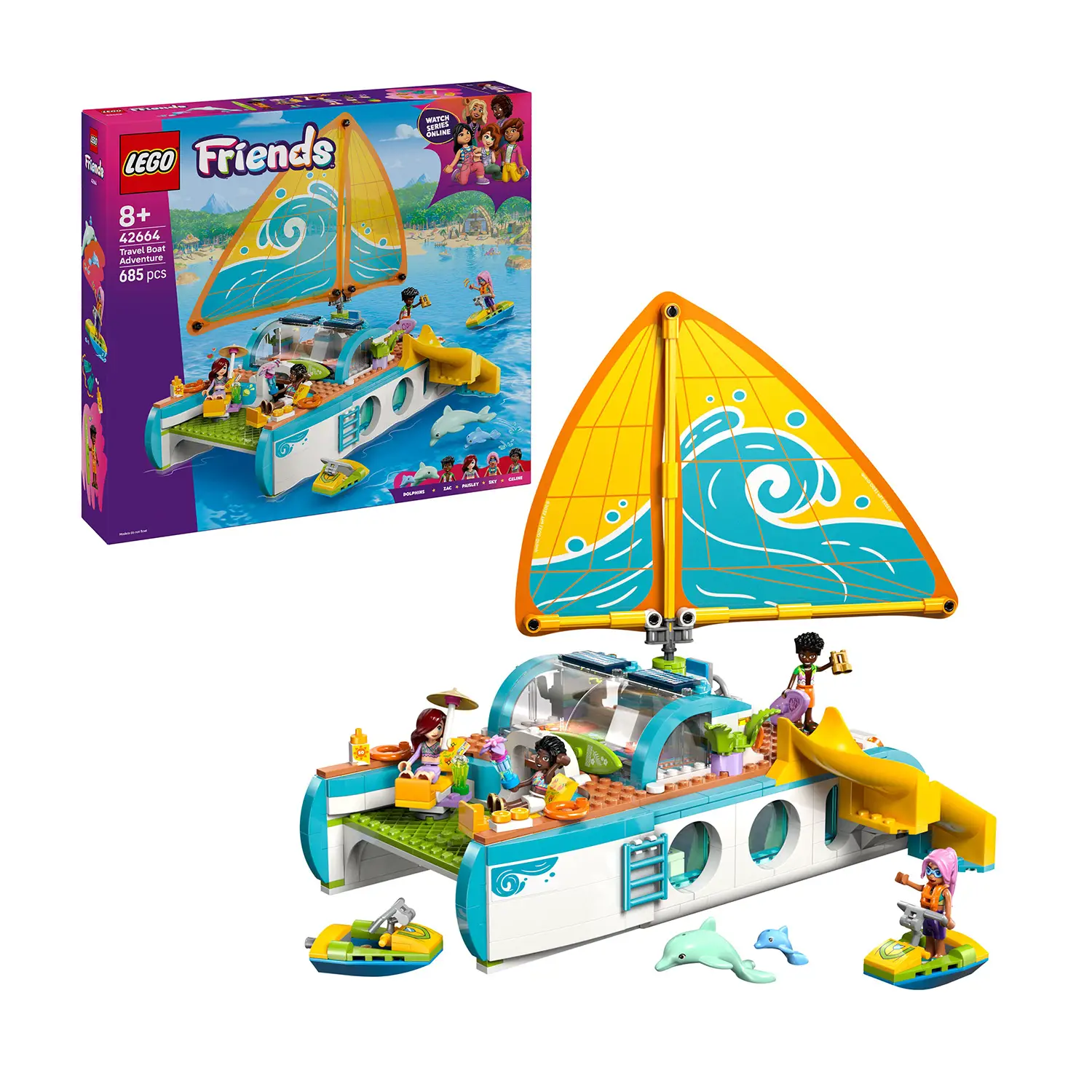 Lego Friends Avventura sul Catamarano 42664 - lego