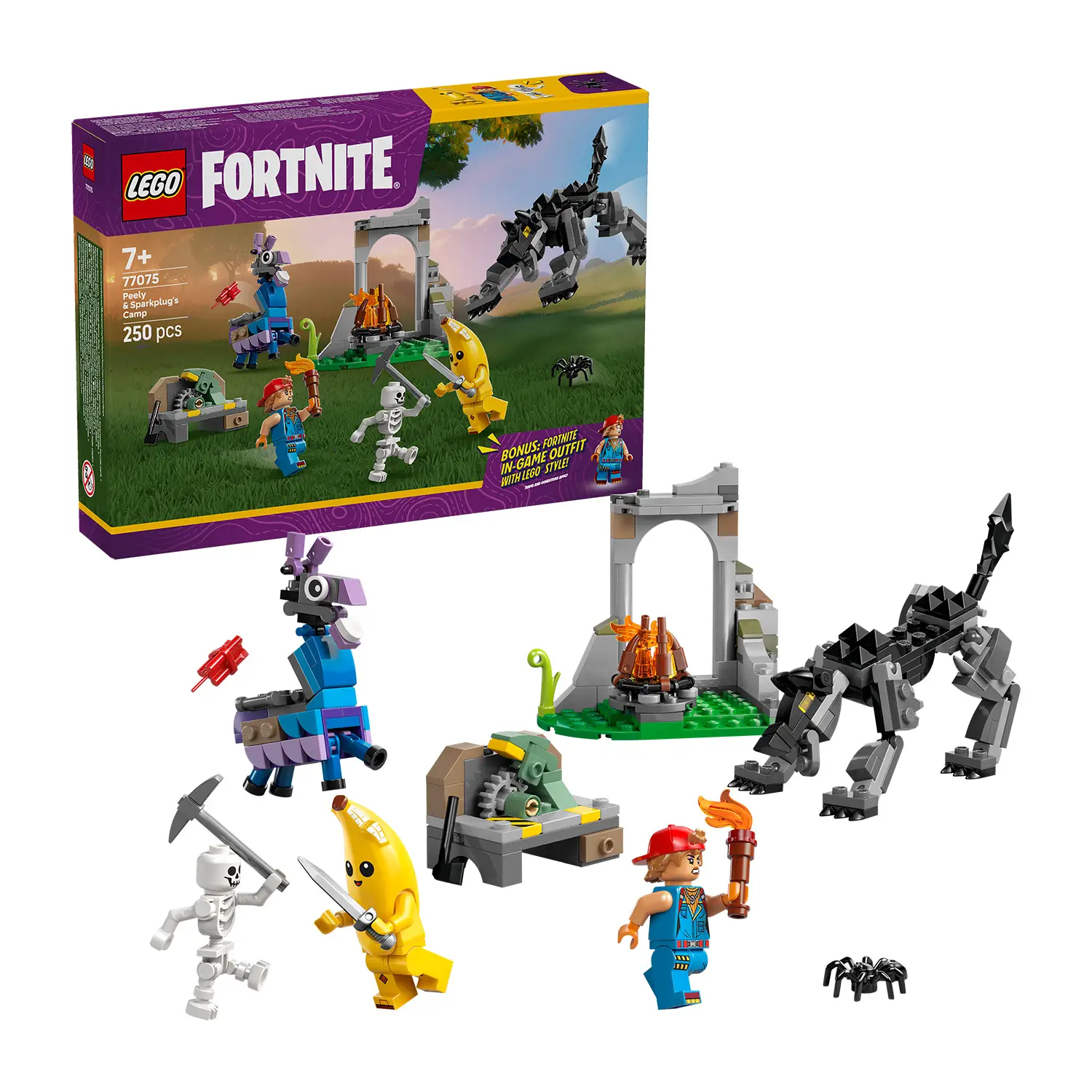 Lego Fortnite Campo di Bananita e Starter 77075 - lego