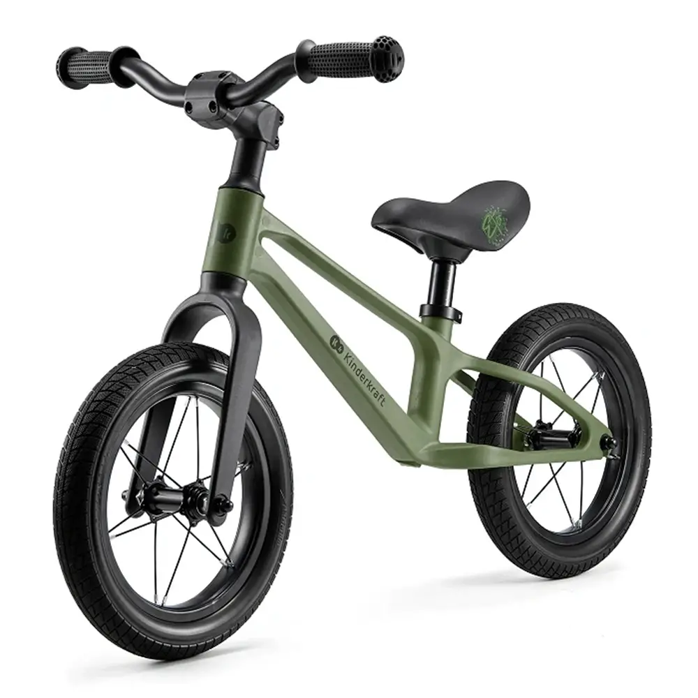 Kinderkraft Bicicletta Senza Pedali ETER Verde - Tricicli e primi passi