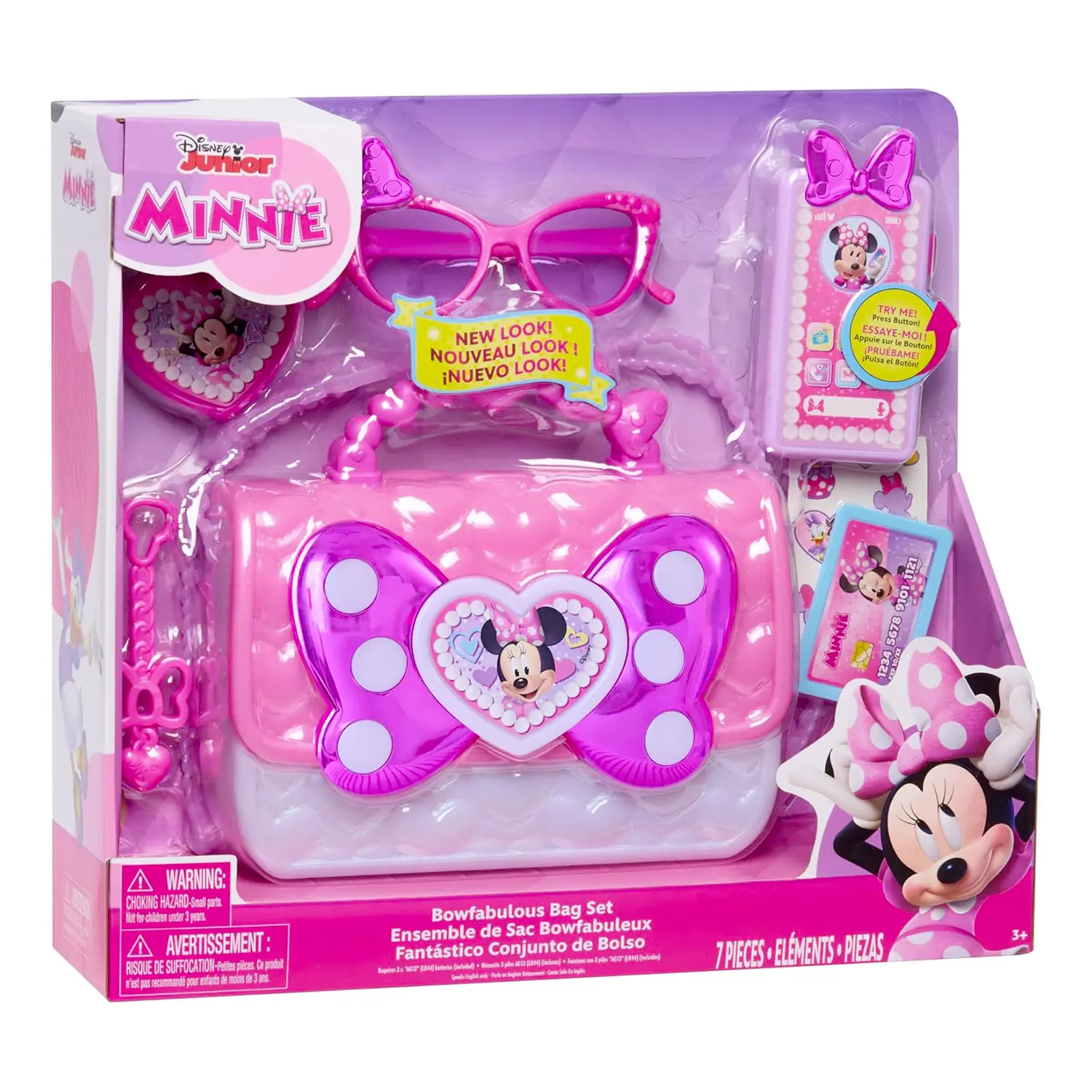 Minnie Mouse Borsetta Accessoriata Con Fiocco - collezionabili bambina