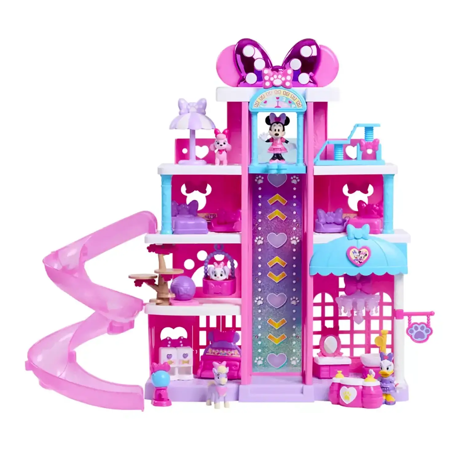 Minnie Mouse Hotel degli Animali: Playset Just Play - collezionabili bambina