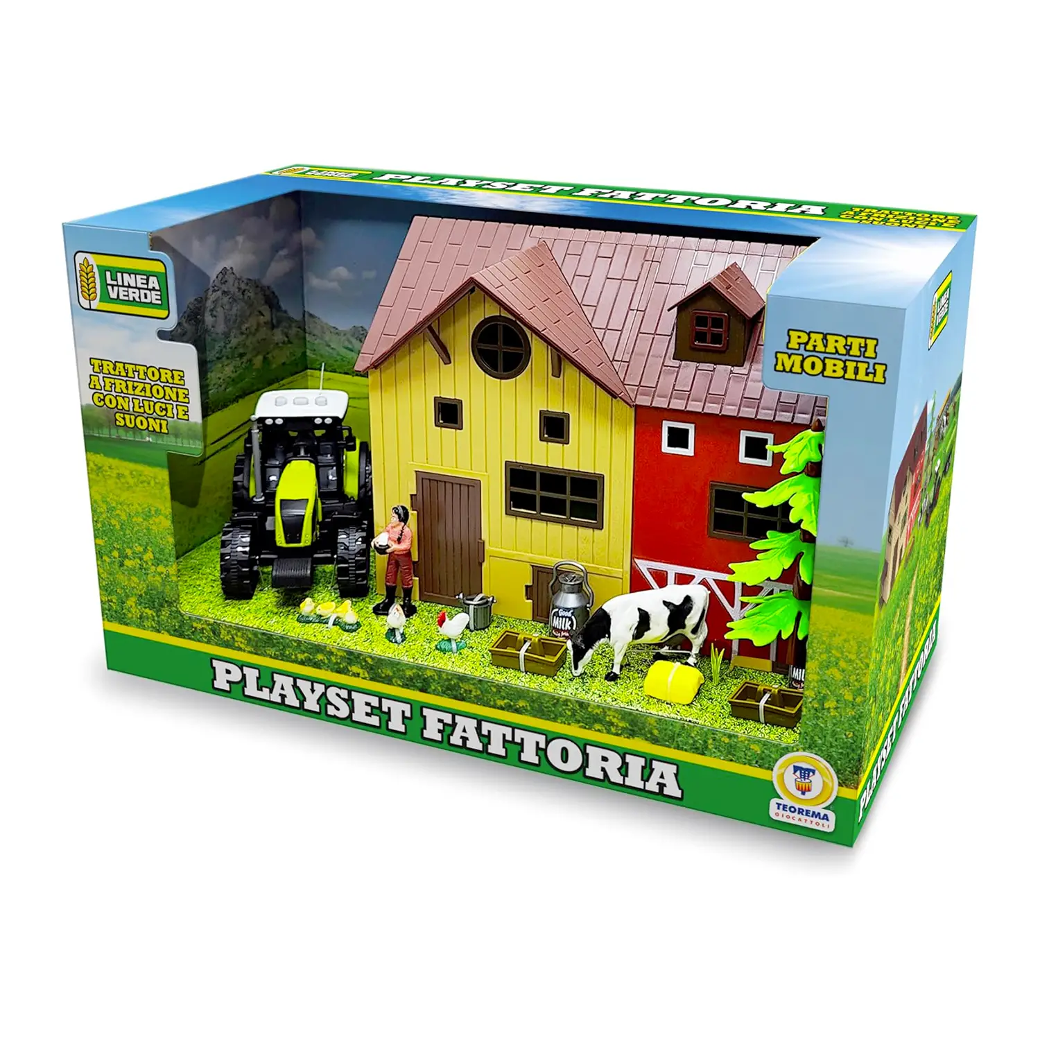 Linea Verde - Playset Fattoria con Trattore - play set