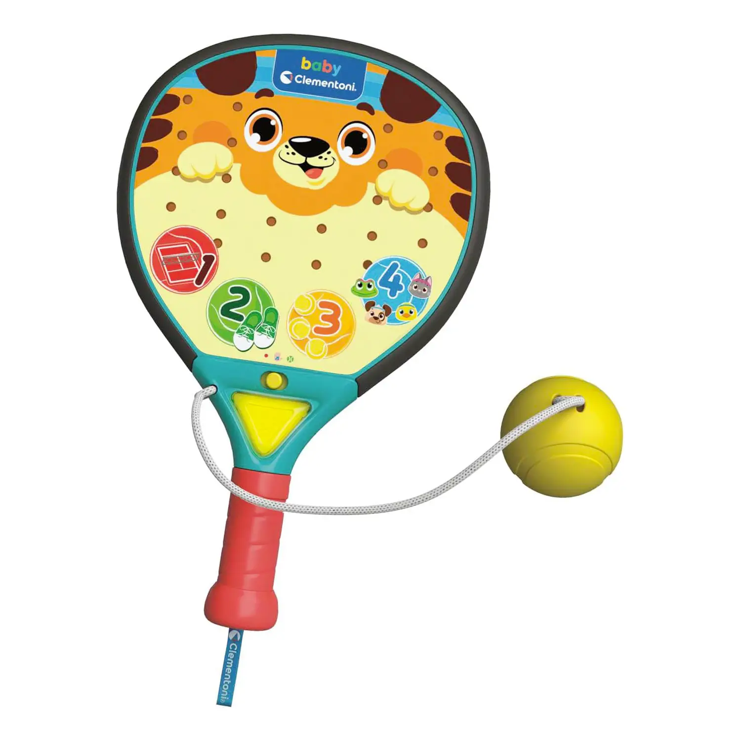 Baby Clementoni Smash Racchetta Padel Interattiva - Primi giochi