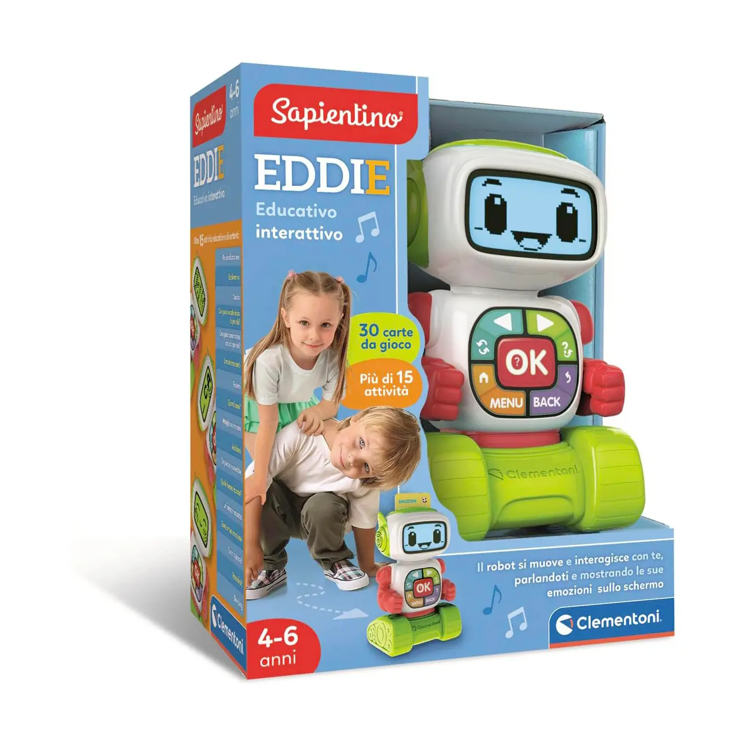 Sapientino Eddie Robot Educativo - sapientino