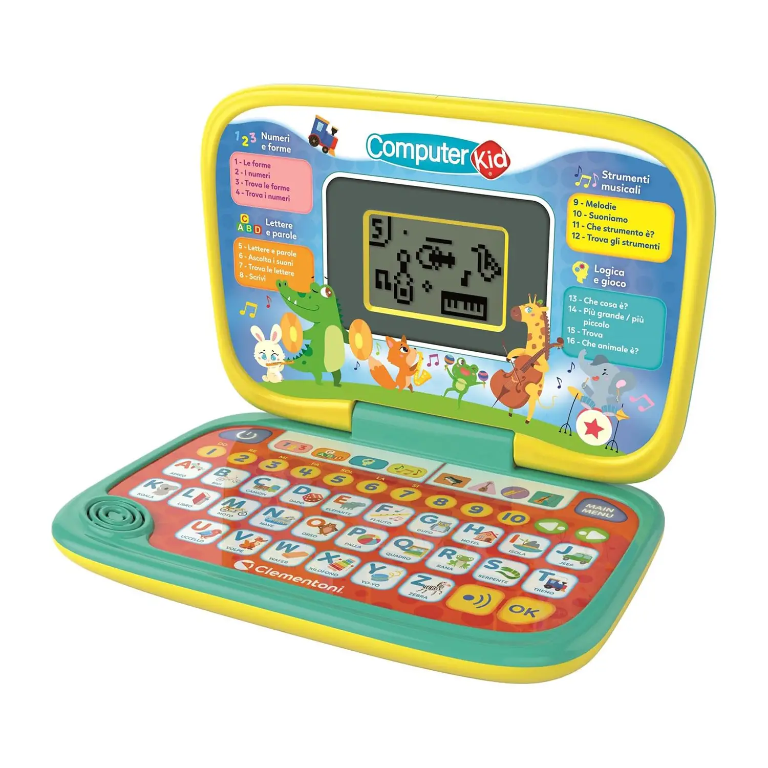 Computer Kid Sapientino - Discovery Laptop +3 - giochi elettronici