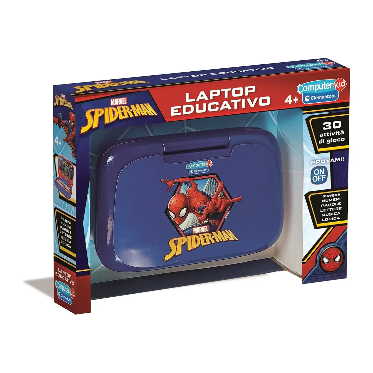 Computer Kid - Spiderman Laptop 4+ - giochi elettronici