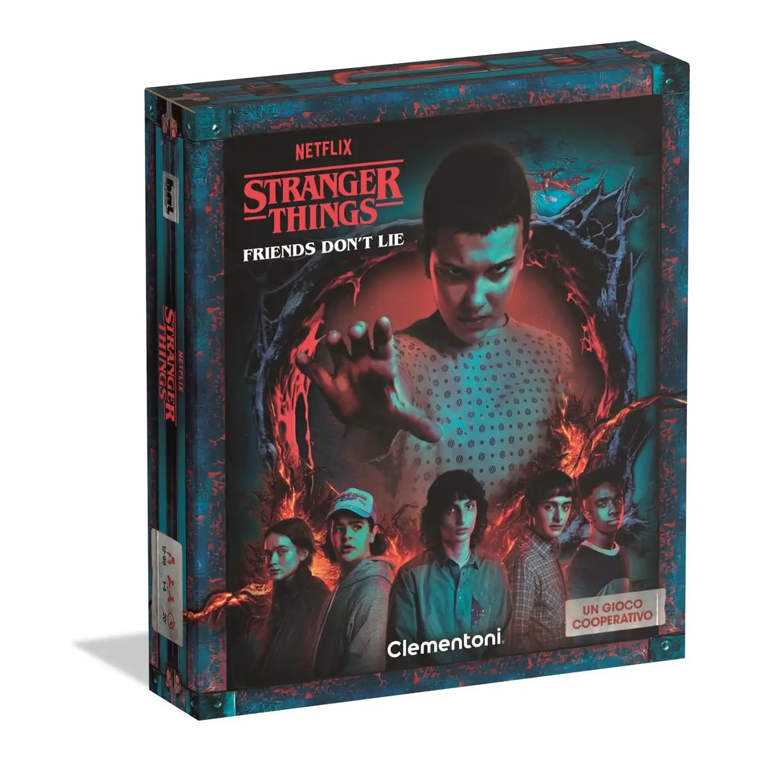 Clementoni Stranger Things Friends Don’t Lie Gioco da Tavolo 2-4 - Giochi di società