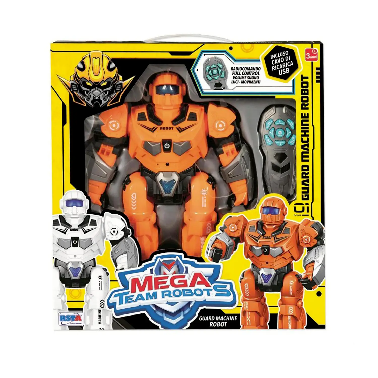 Mega Team Robot Trasformabile Radiocomandato - radiocomandi