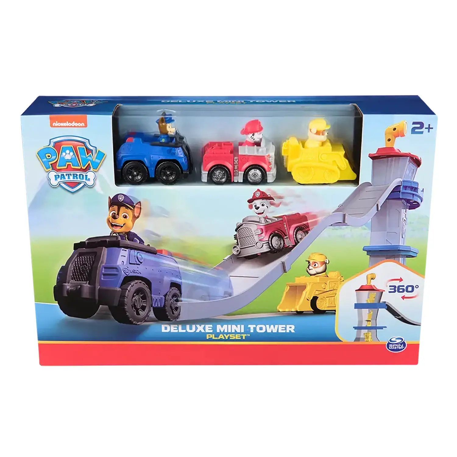 Paw Patrol Playset Quartier Generale con Veicoli - action figures ed accessori