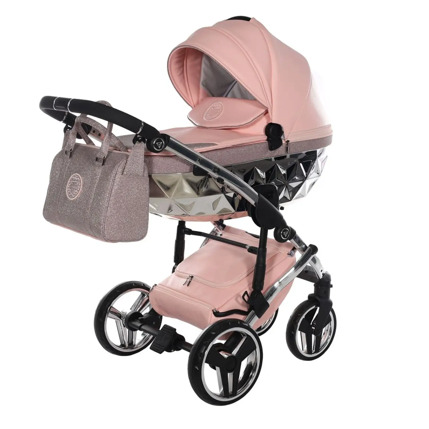 Trio Junama Diamond Hand Craft Glitter 3 In 1 Rosa/glitter - trio e modulari