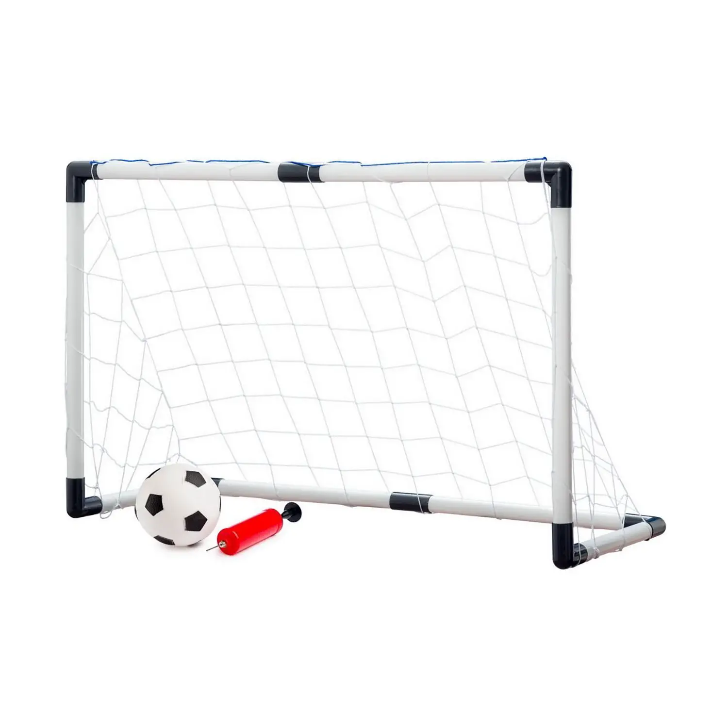 Set Porta Calcio con Pallone e Pompa – 121x79x54 cm - Attrezzature sportive
