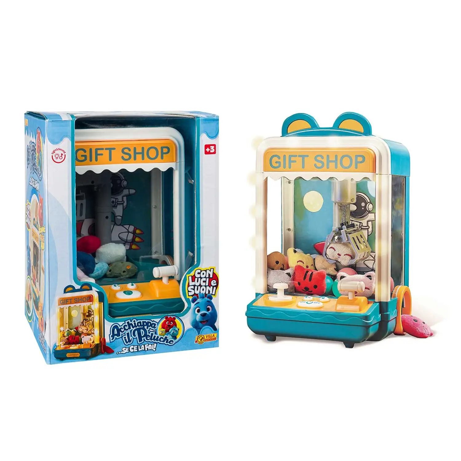 Acchiappa il Peluche Gift Shop con Luci e Suoni – Mini Arcade - giochi elettronici