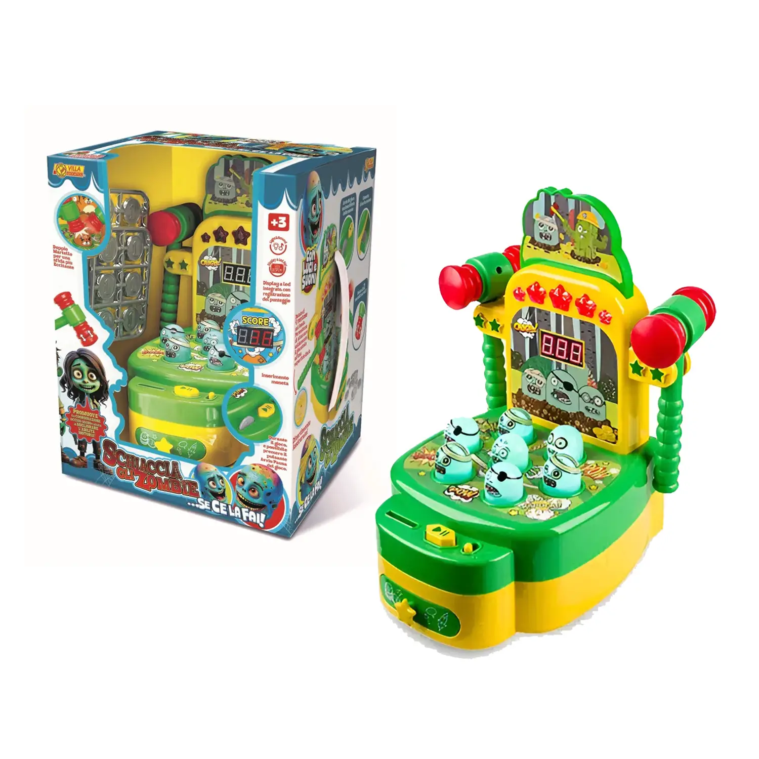 Boxing Game con Luci e Suoni – Gioco da Tavolo per Famiglie - Giochi di società