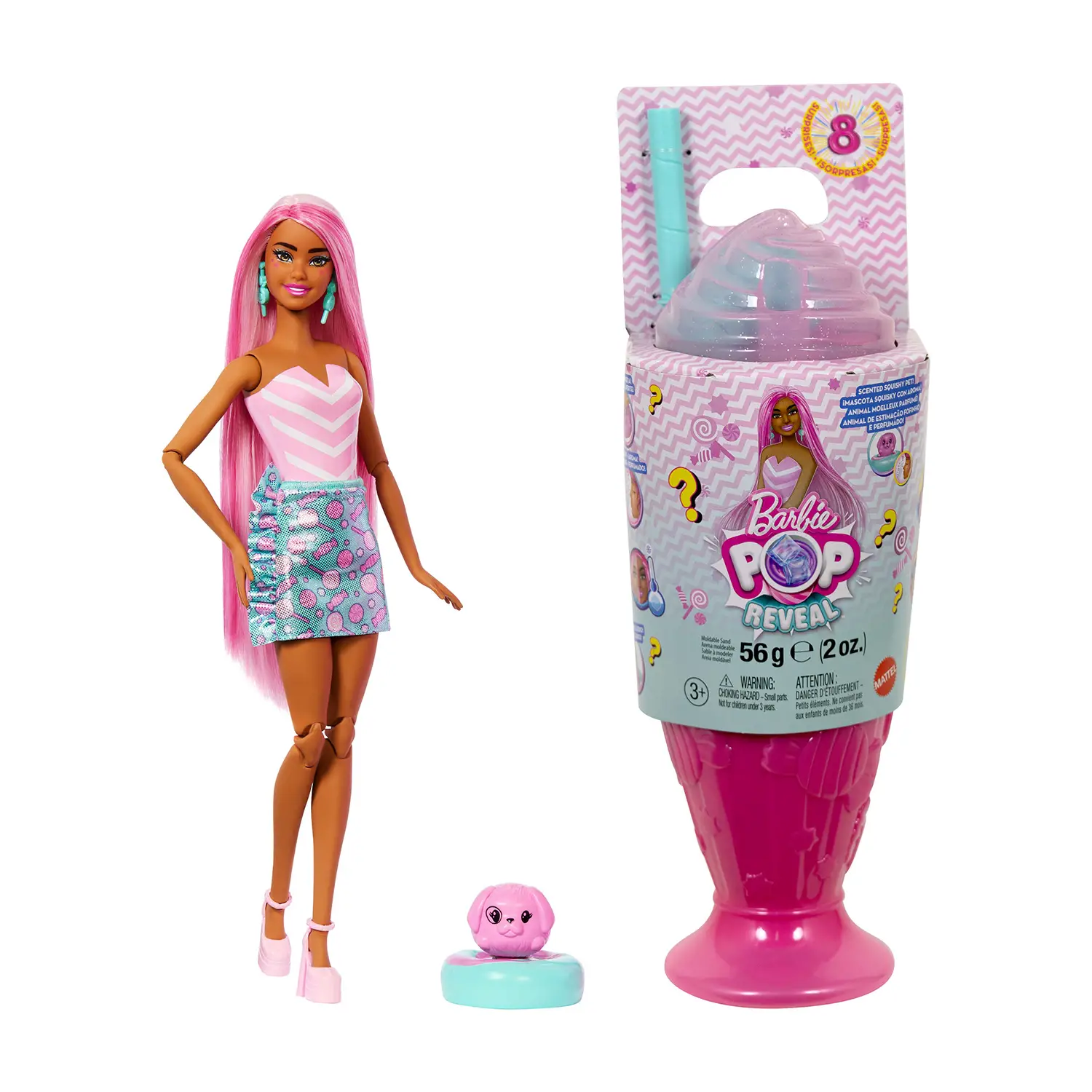 Barbie Pop Reveal Serie Docli Sorprese JFY62 - collezionabili bambina