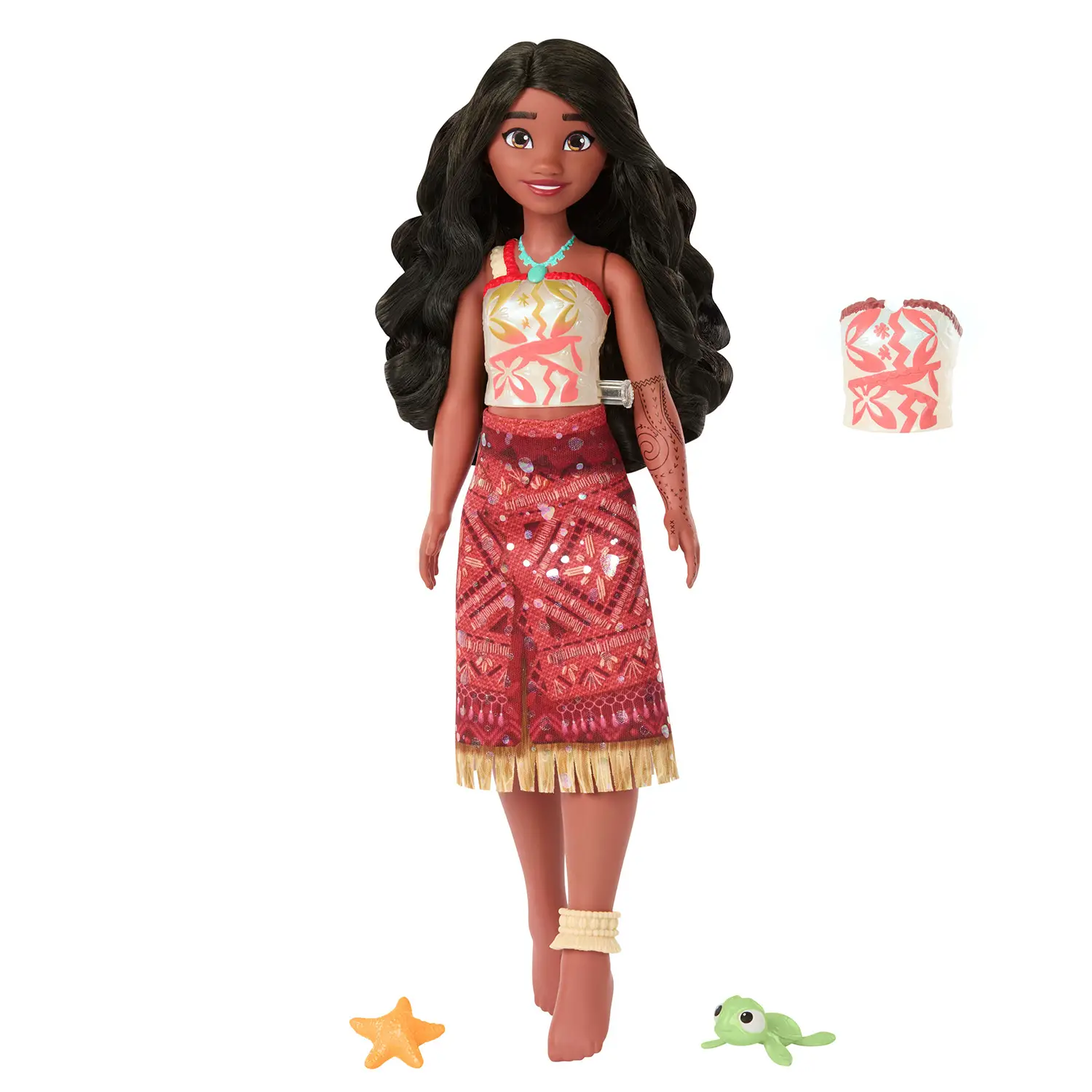 Disney Oceania 2 Tautai Vaiana Nuotatrice con Accessori - collezionabili bambina