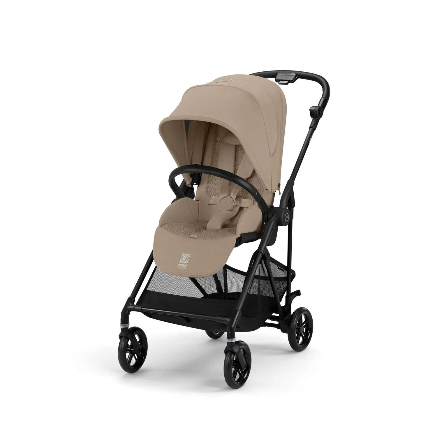 Passeggino Melio Carbon Almond Beige Cybex - passeggini