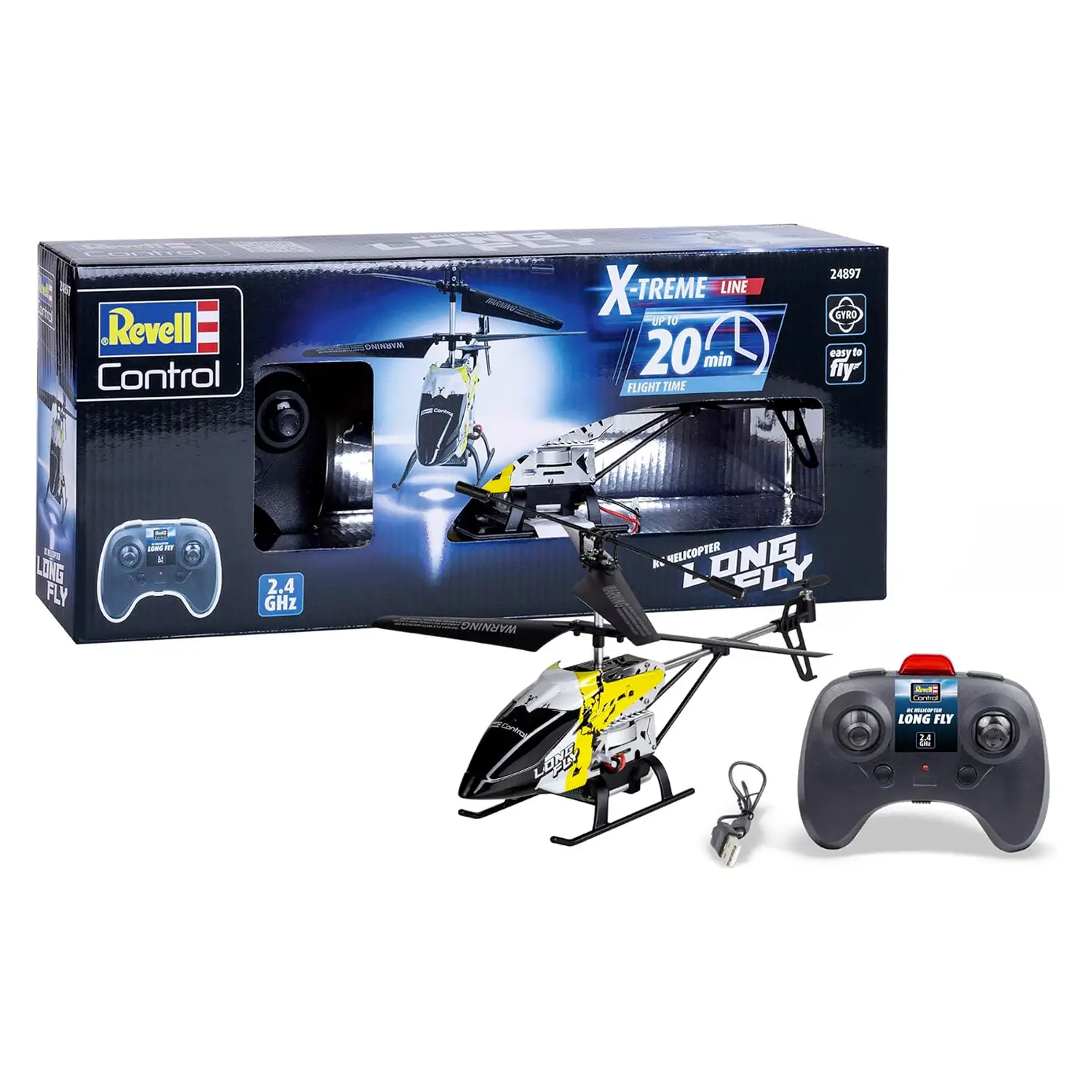 Elicottero Con Radiocomando X-Treme Long Fly - radiocomandi