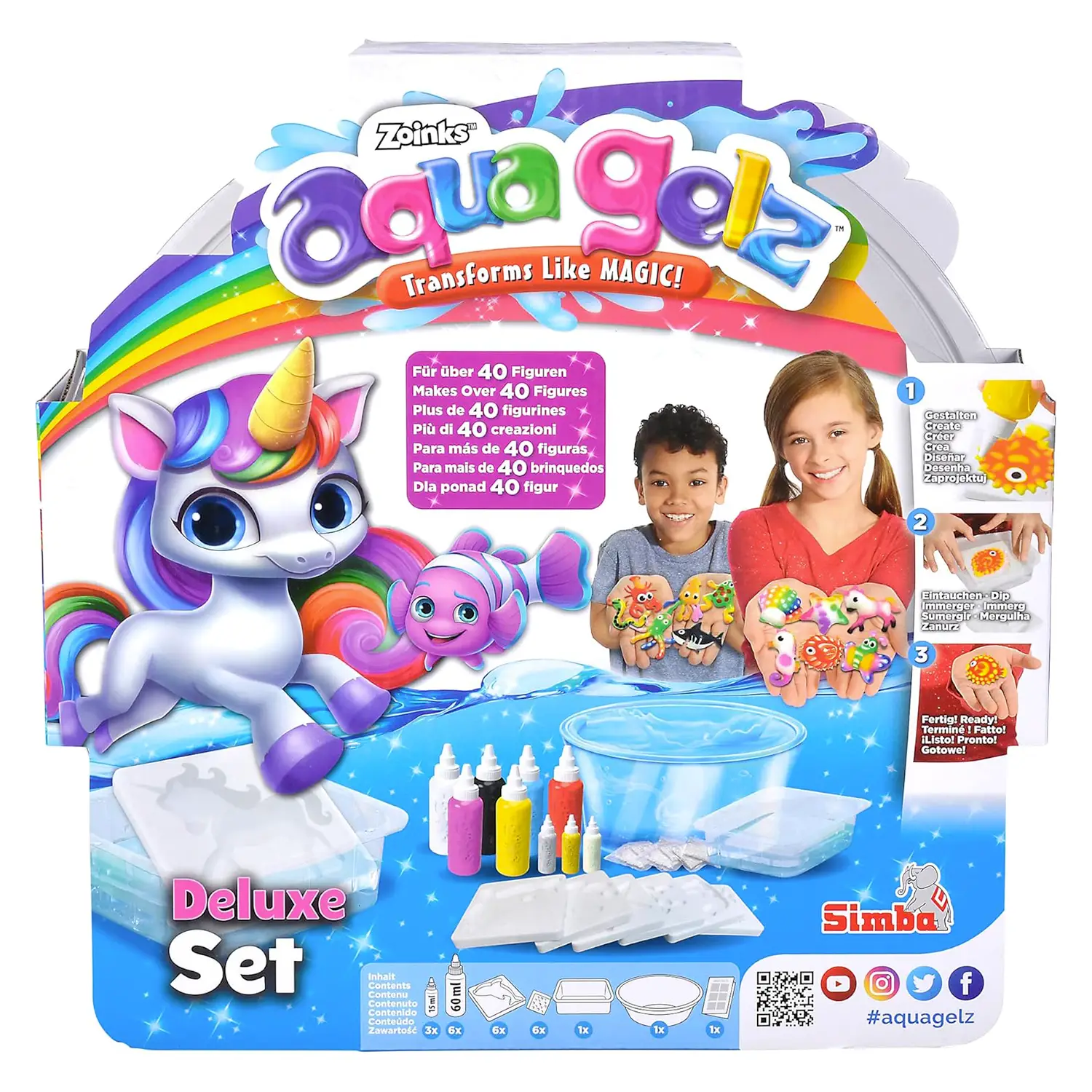 Aqua Gelz Set Deluxe - creatività