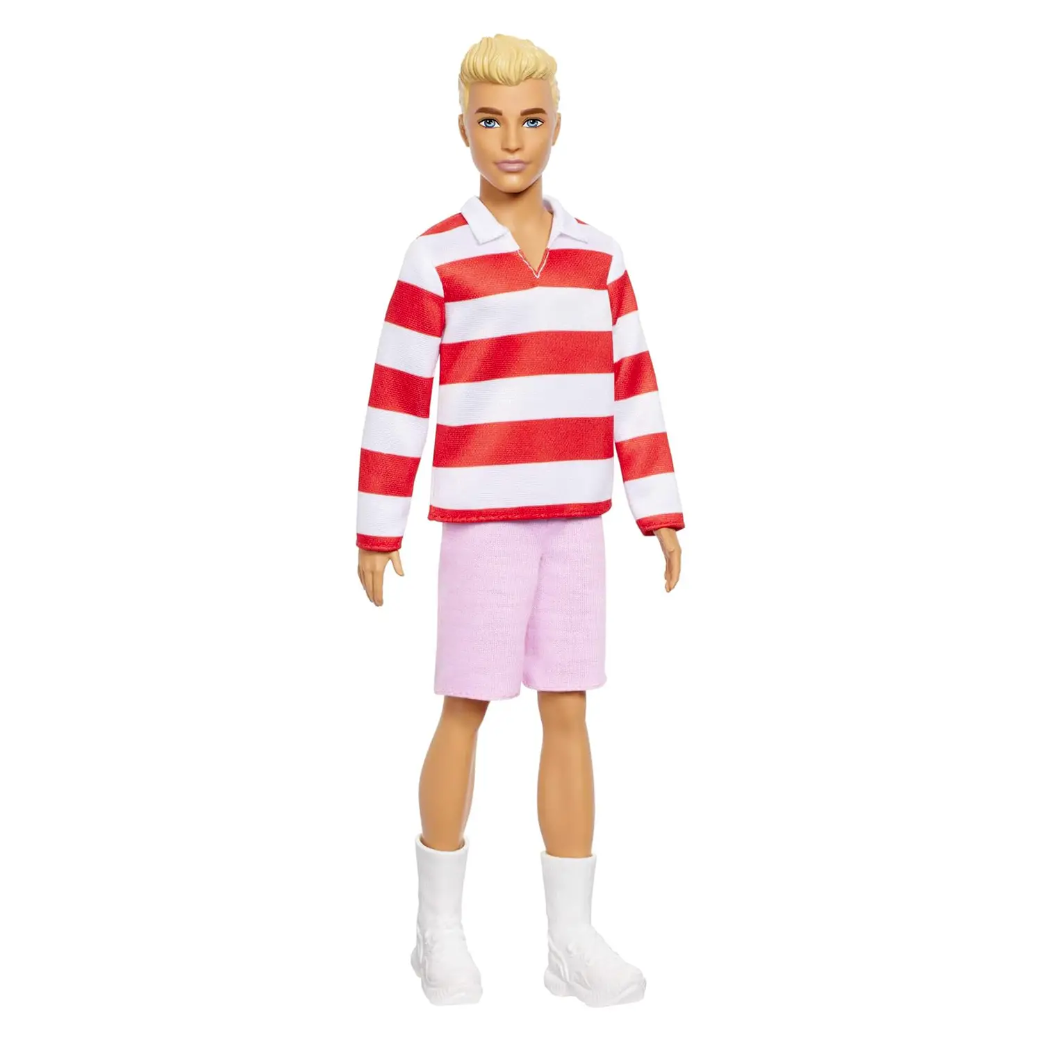 Barbie - Ken Fashionistas n. 241 Con Polo A Righe - collezionabili bambina