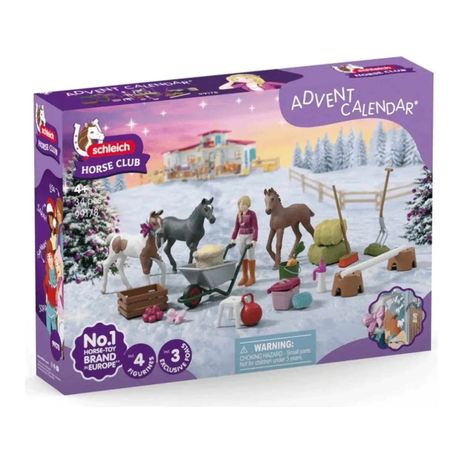Schleich Calendario Dell'Avvento Horse Club 2025 - addobbi casa
