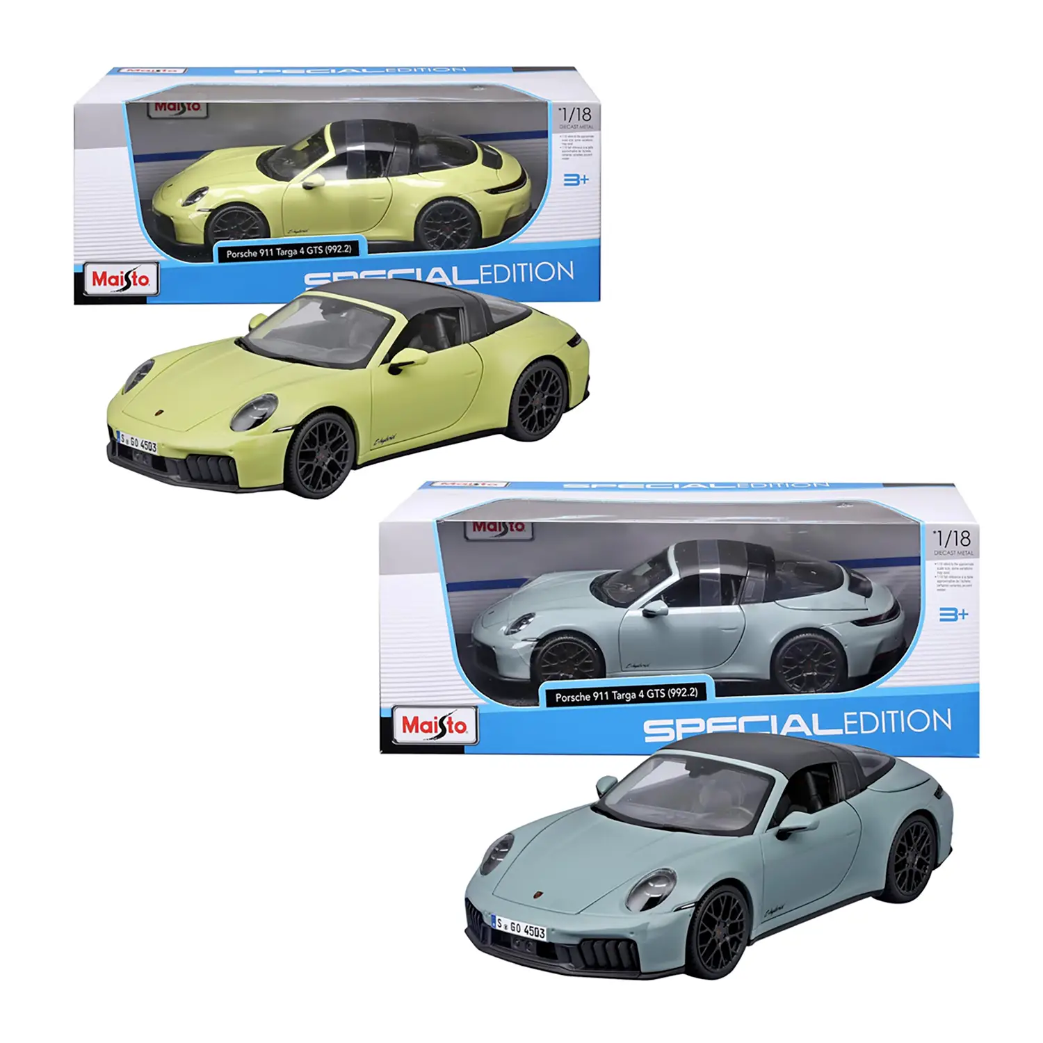 Auto 1:18 Porsche 911 Hybrid 2025 - diecast