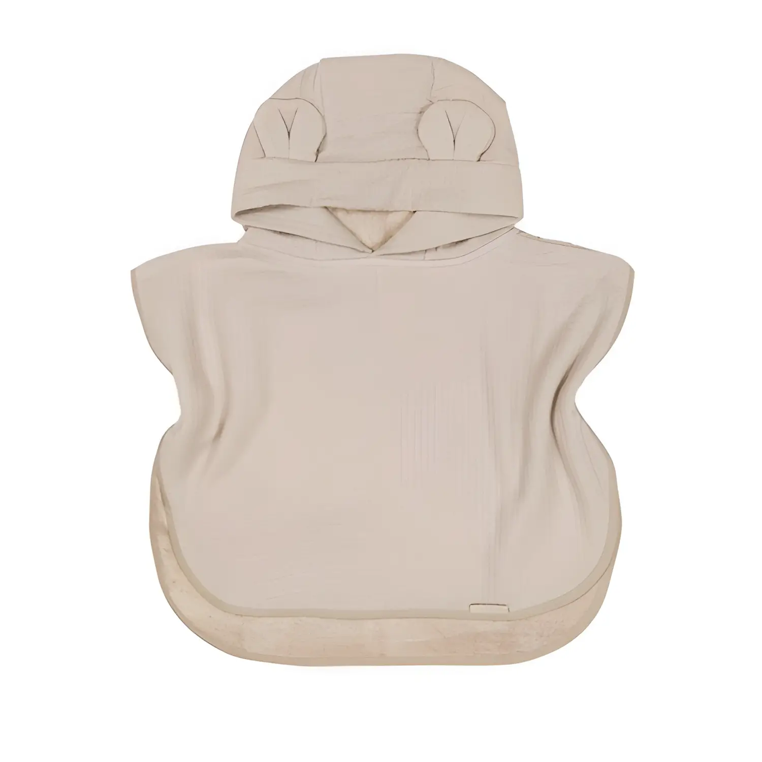 Poncho Accappatoio Waffle Bambino 2-4 Anni Mocha Sand Bamboom - accappatoi