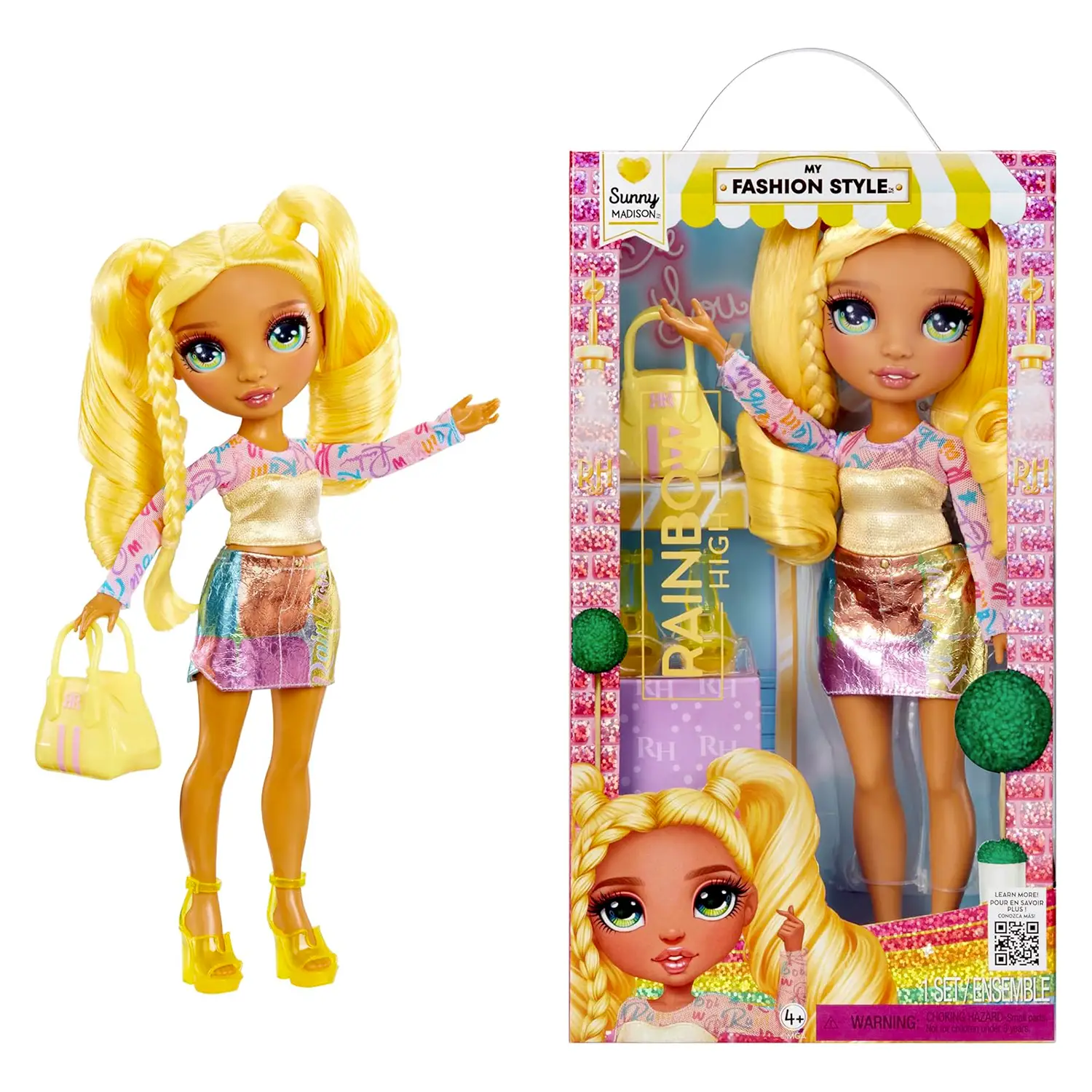 Rainbow High My Fashion Style Fashion Dolls - Sunny - collezionabili bambina