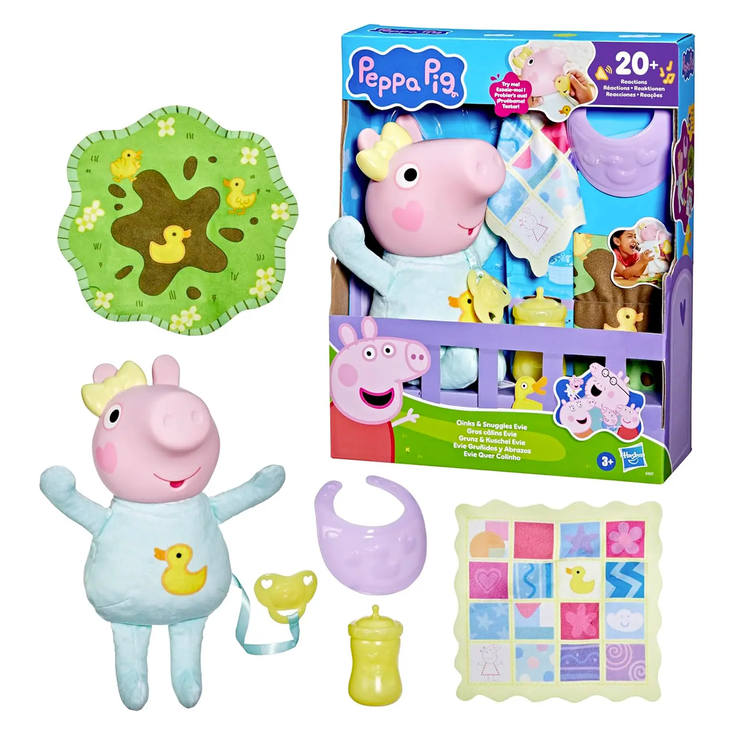 Peppa Pig Baby Evie Bambola Interattiva - collezionabili bambina