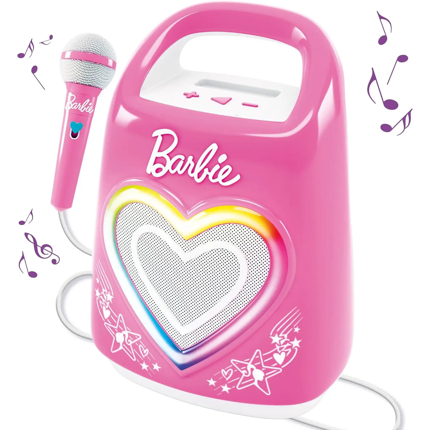 Barbie Partymaker Karaoke con Bluetooth, Luci e Microfono - musicali