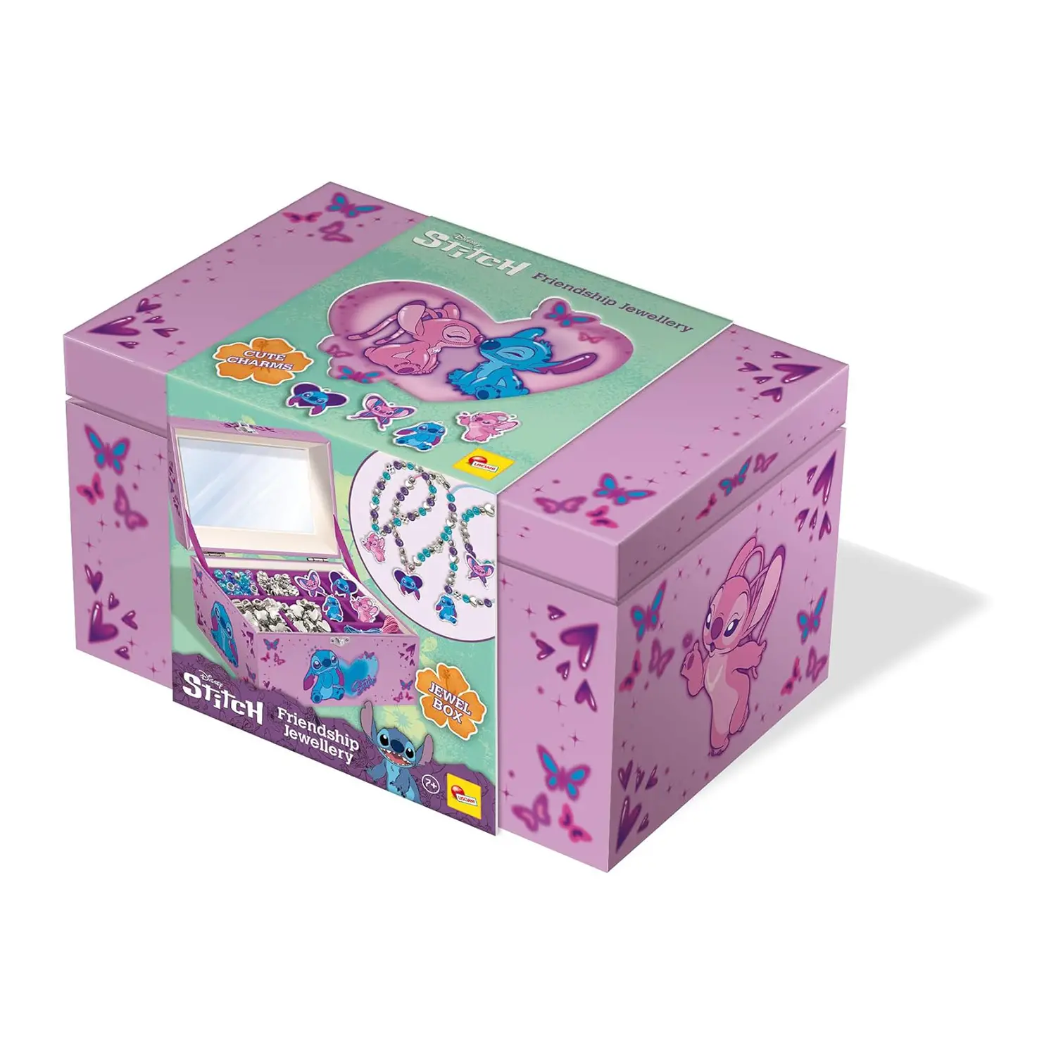 Stitch Friendship Jewellery – Portagioie con Perline e Charms - creatività