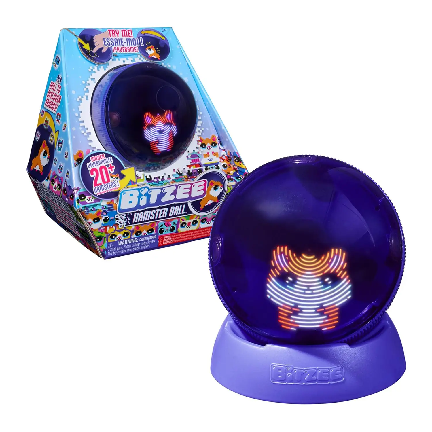 Bitzee Criceto Interattivo – Hamster Ball Digitale 5+ Anni - giochi elettronici