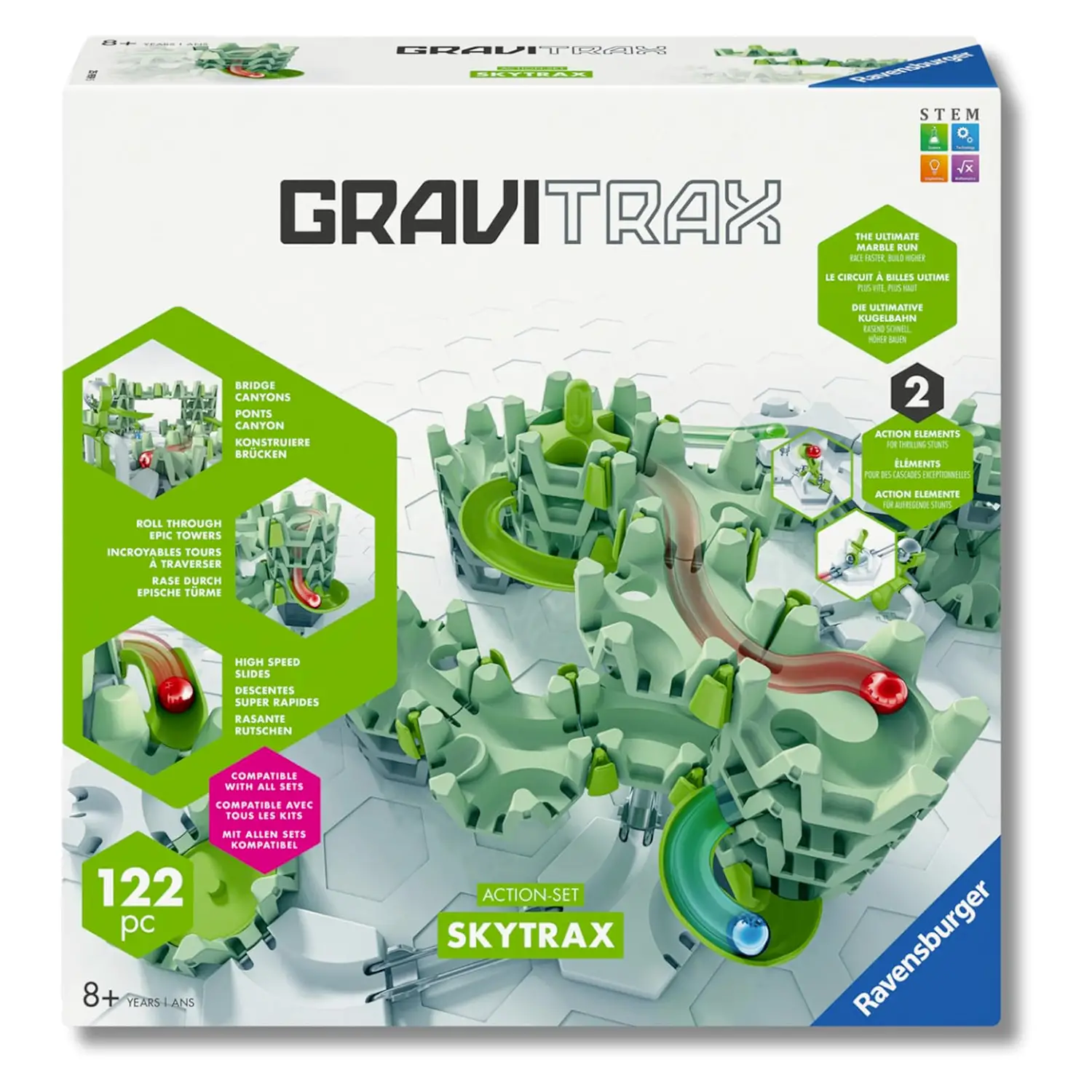 GraviTrax - Action-Set M Skytrax - Giochi di Abilità