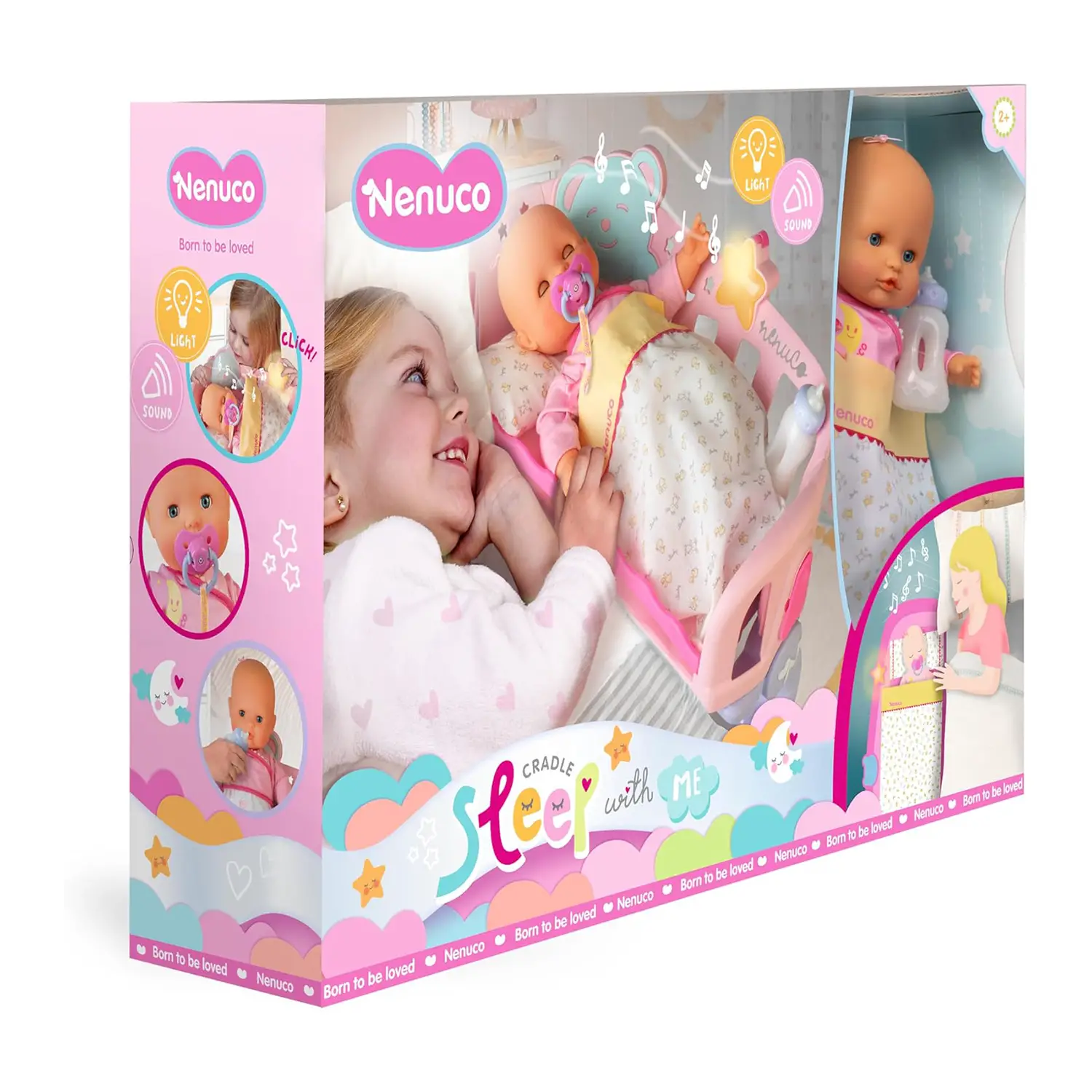 Nenuco Dormi Con Me Culla 3 In 1 - Bambole e accessori