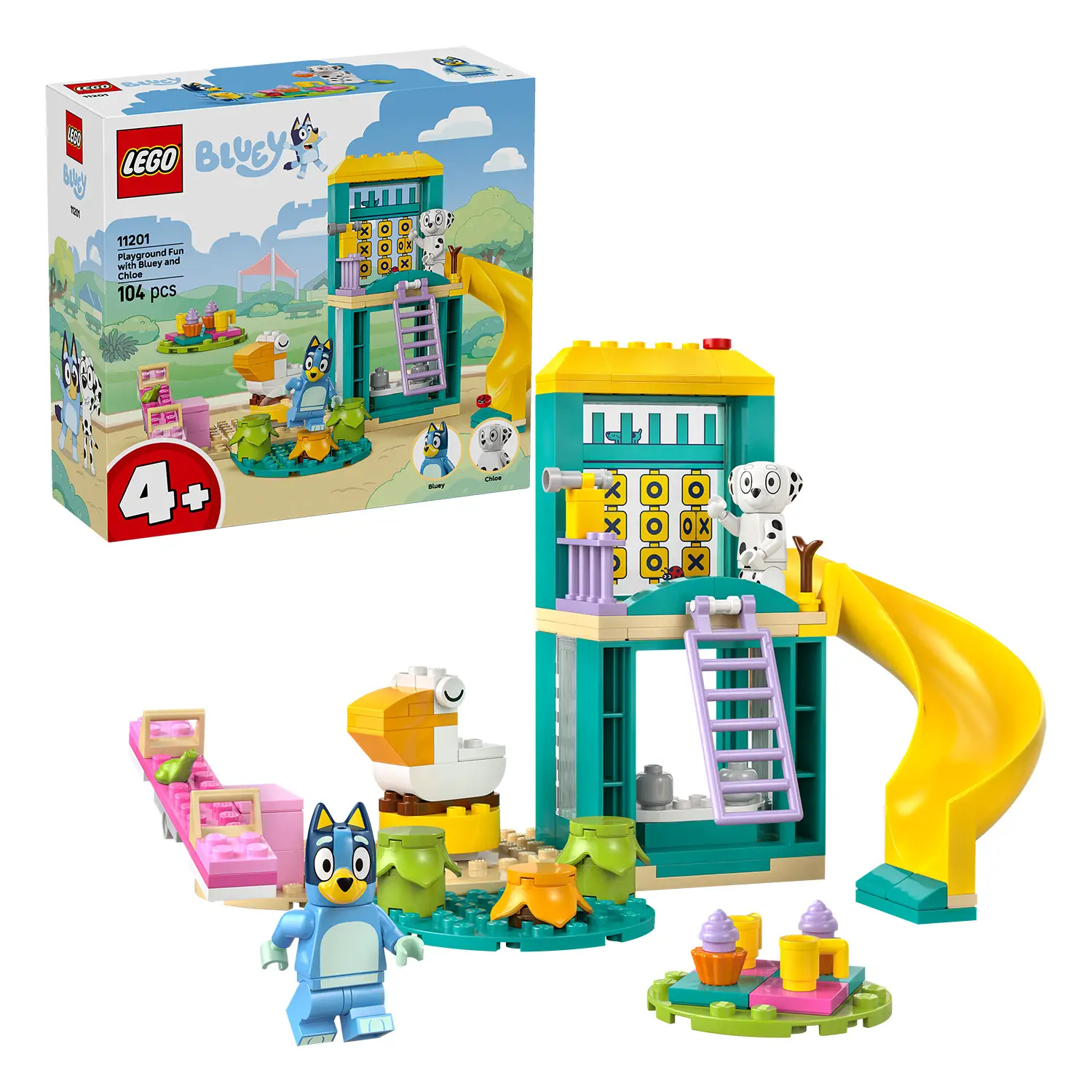 Lego Bluey Divertimento Al Parco Giochi di Bluey e Chloe 11201 - lego